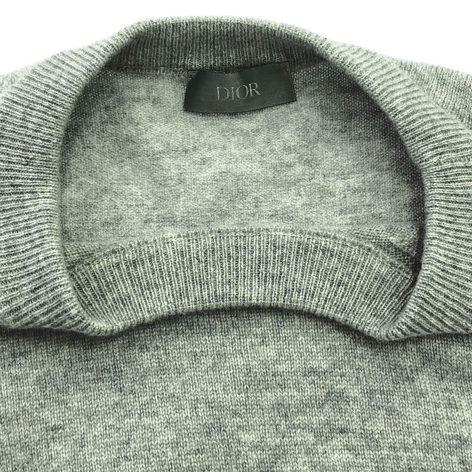 Dior Dior Knit Cashmere Gray Size ONE SIZE - 10 Thumbnail