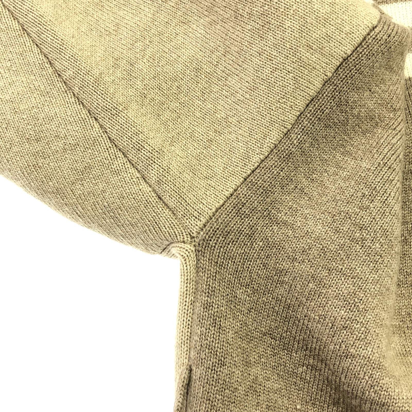 Hermes Hermes Cardigan Cashmere Beige Size ONE SIZE - 8 Thumbnail