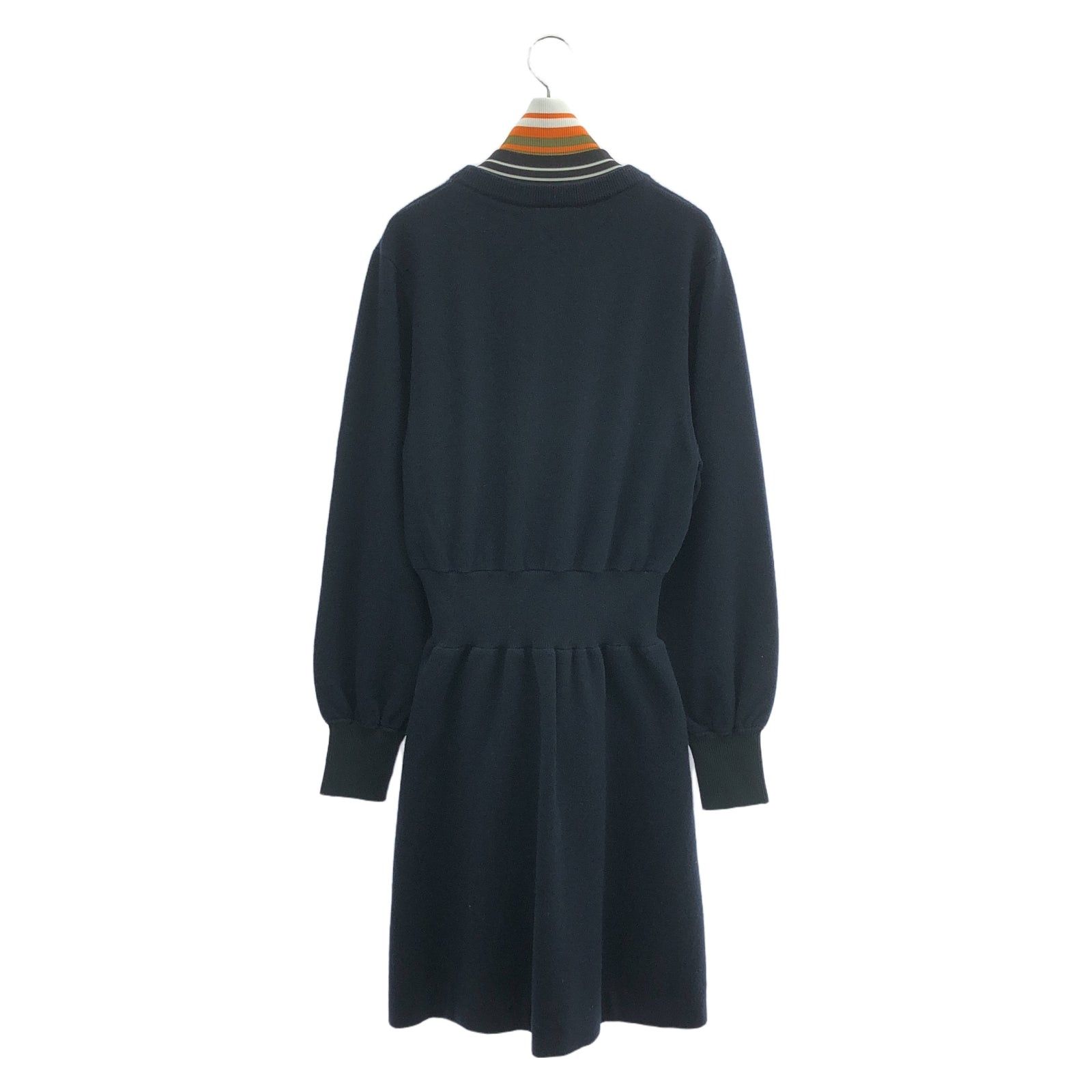 Louis Vuitton Louis Vuitton Knit Dress One Piece Wool Navy Size ONE SIZE - 2 Thumbnail
