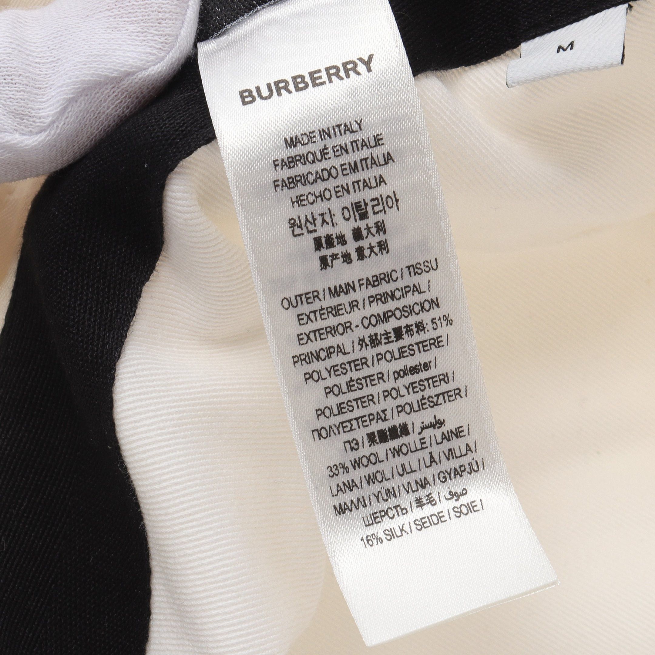 Burberry Burberry Bucket Hat Off White Size ONE SIZE - 5 Thumbnail