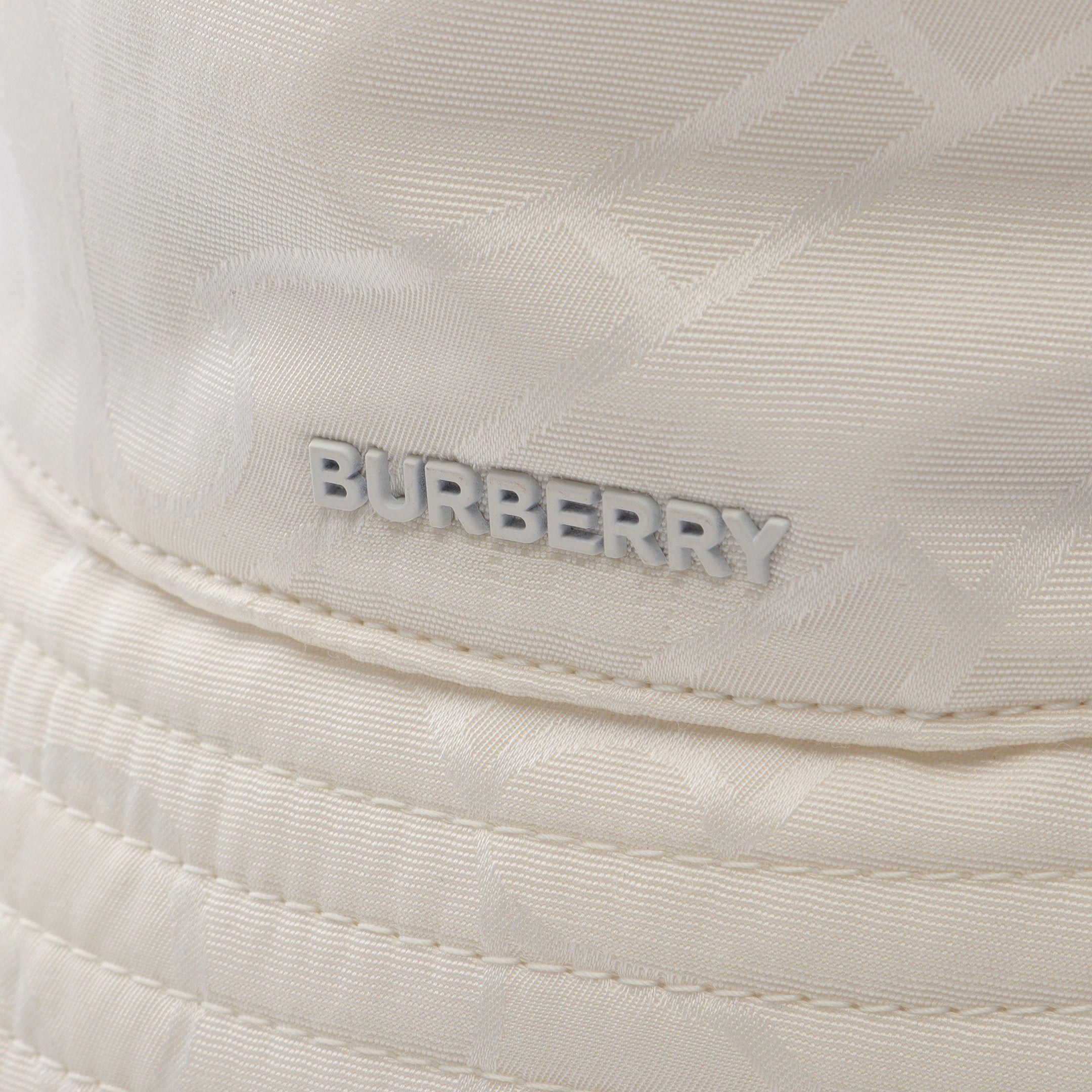 Burberry Burberry Bucket Hat Off White Size ONE SIZE - 8 Thumbnail
