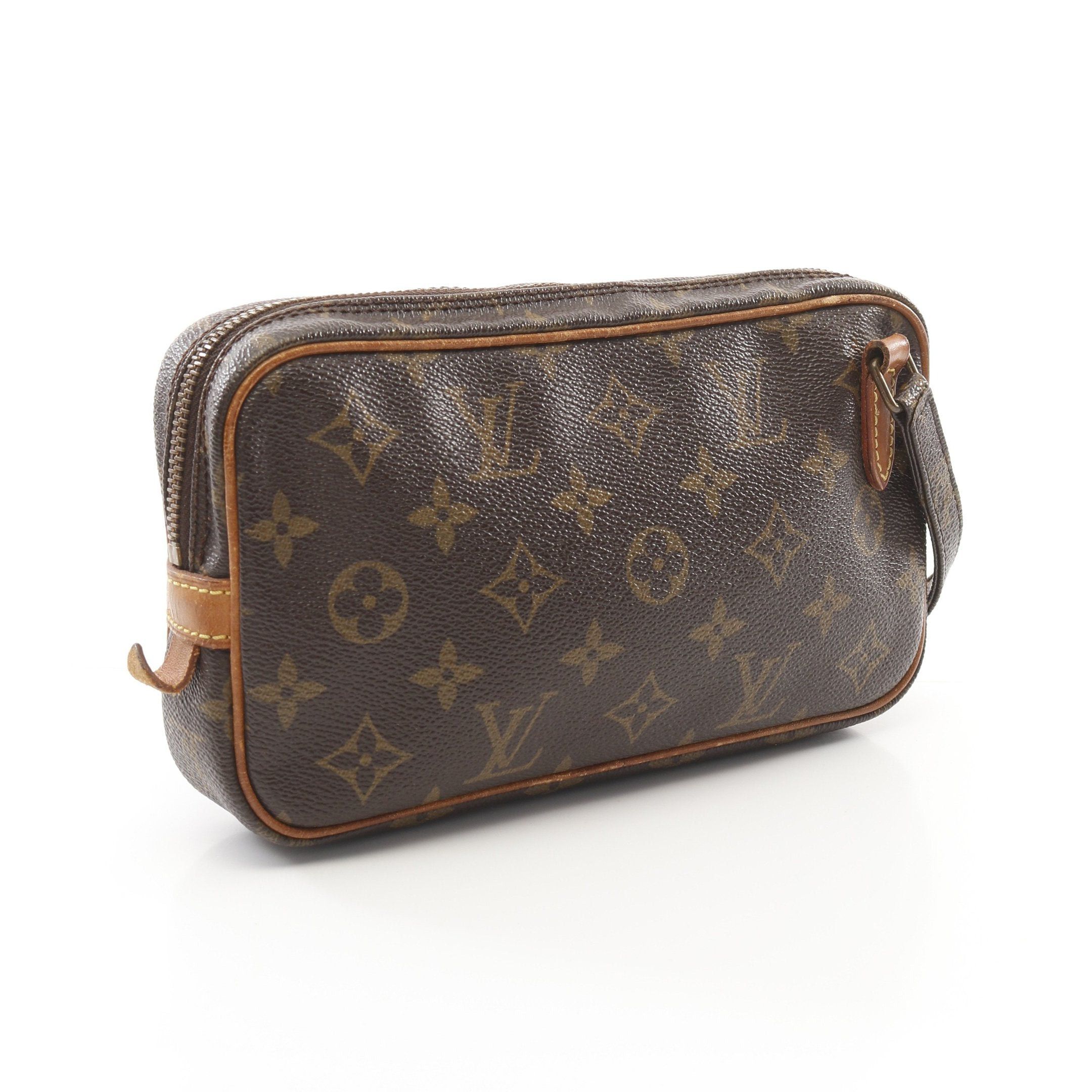 Louis Vuitton Louis Vuitton Marly Monogram Shoulder Bag Leather Brown Size ONE SIZE - 2 Thumbnail