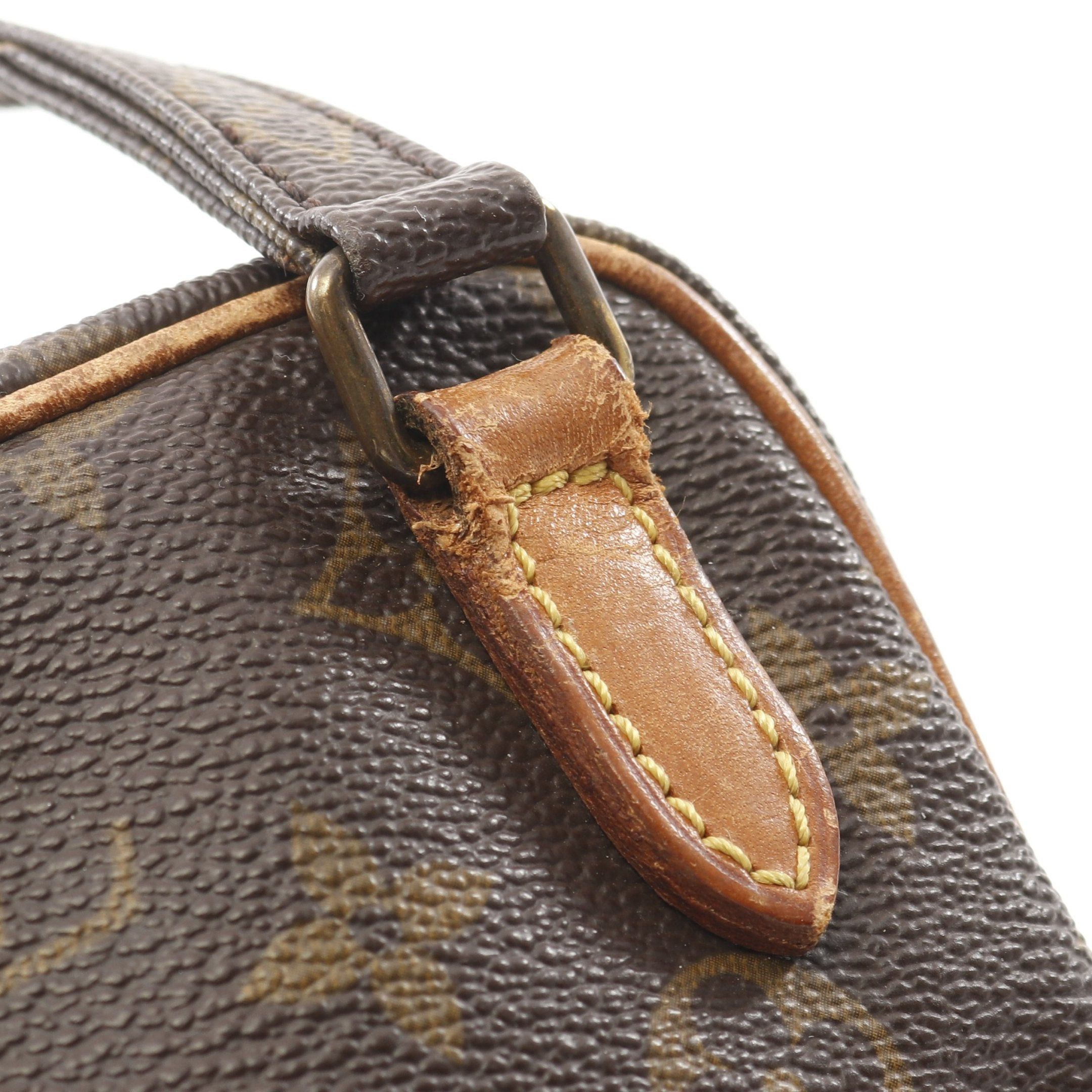 Louis Vuitton Louis Vuitton Marly Monogram Shoulder Bag Leather Brown Size ONE SIZE - 6 Thumbnail