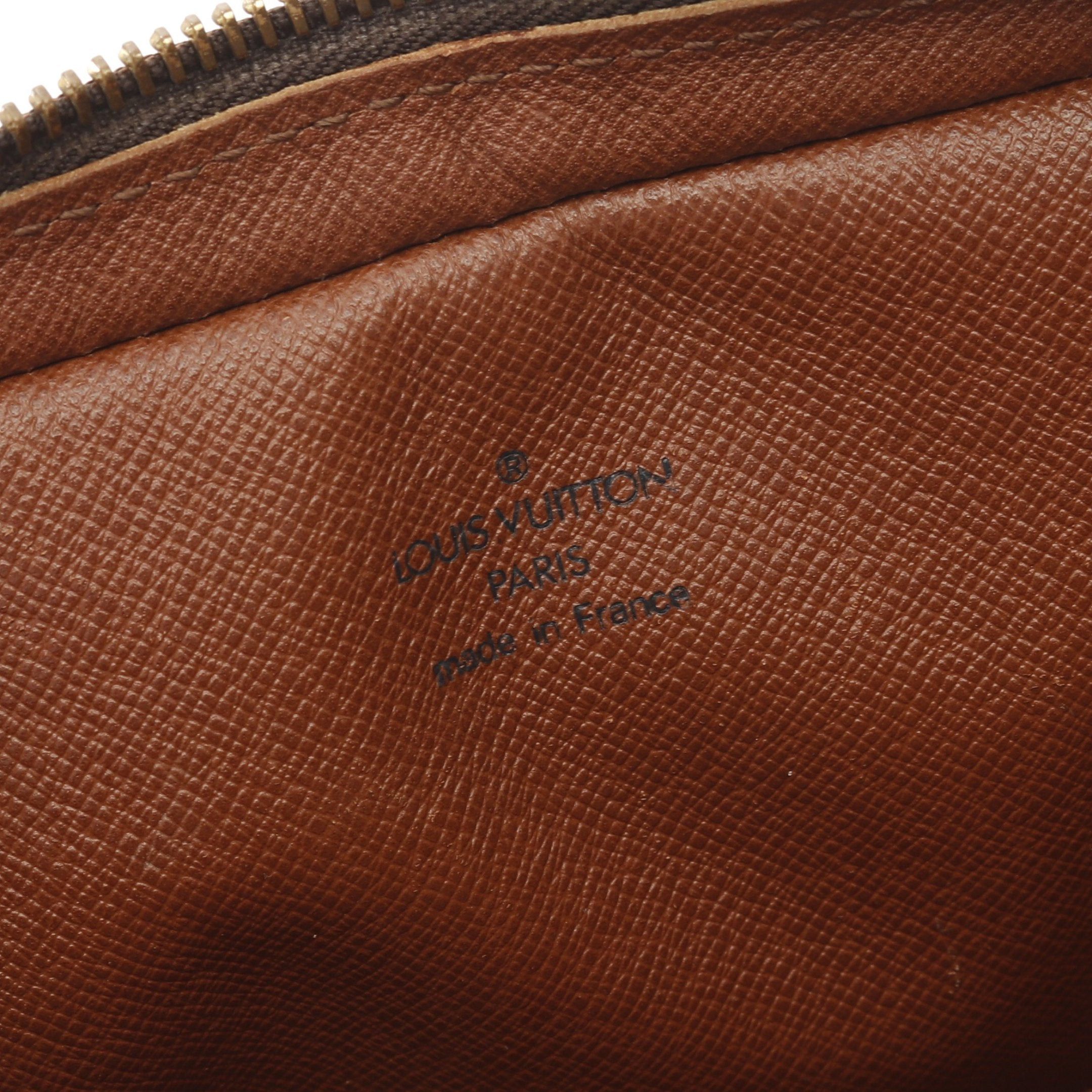 Louis Vuitton Louis Vuitton Marly Dragonne Pm Monogram Clutch Bag Second Leather Brown Size ONE SIZE - 4 Thumbnail