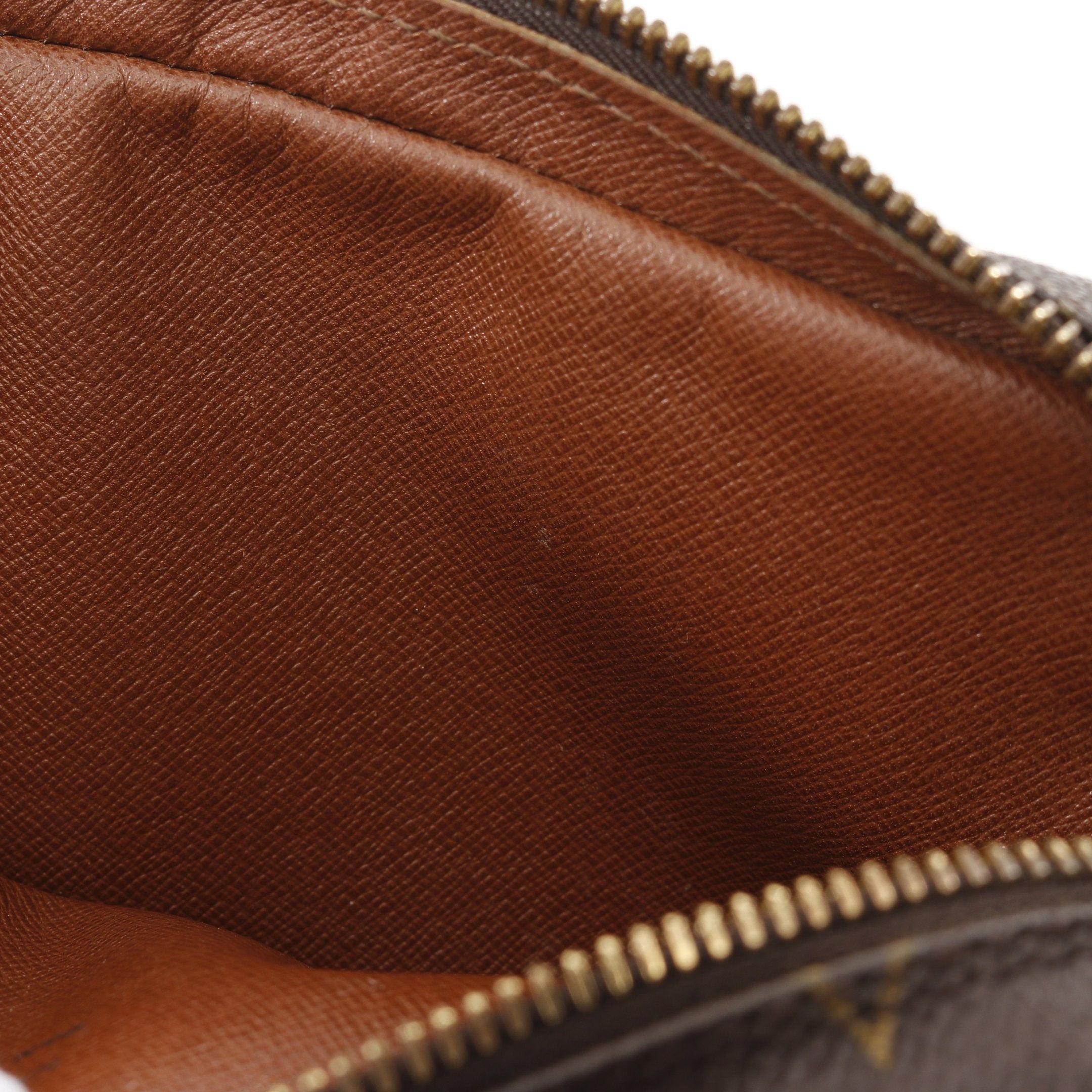 Louis Vuitton Louis Vuitton Marly Dragonne Pm Monogram Clutch Bag Second Leather Brown Size ONE SIZE - 10 Thumbnail