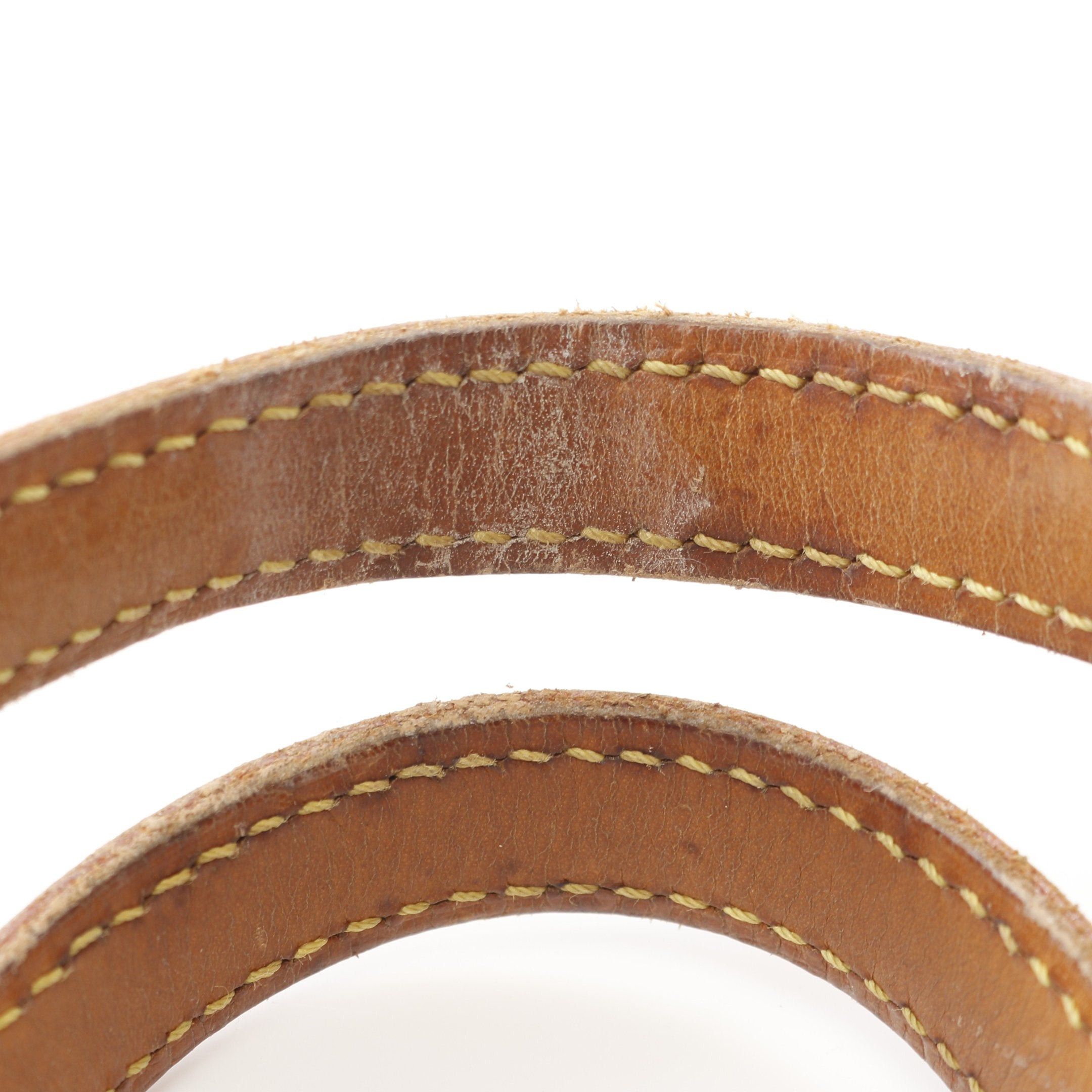 Louis Vuitton Louis Vuitton Bucket Pm Monogram Handbag Leather Brown Size ONE SIZE - 9 Thumbnail