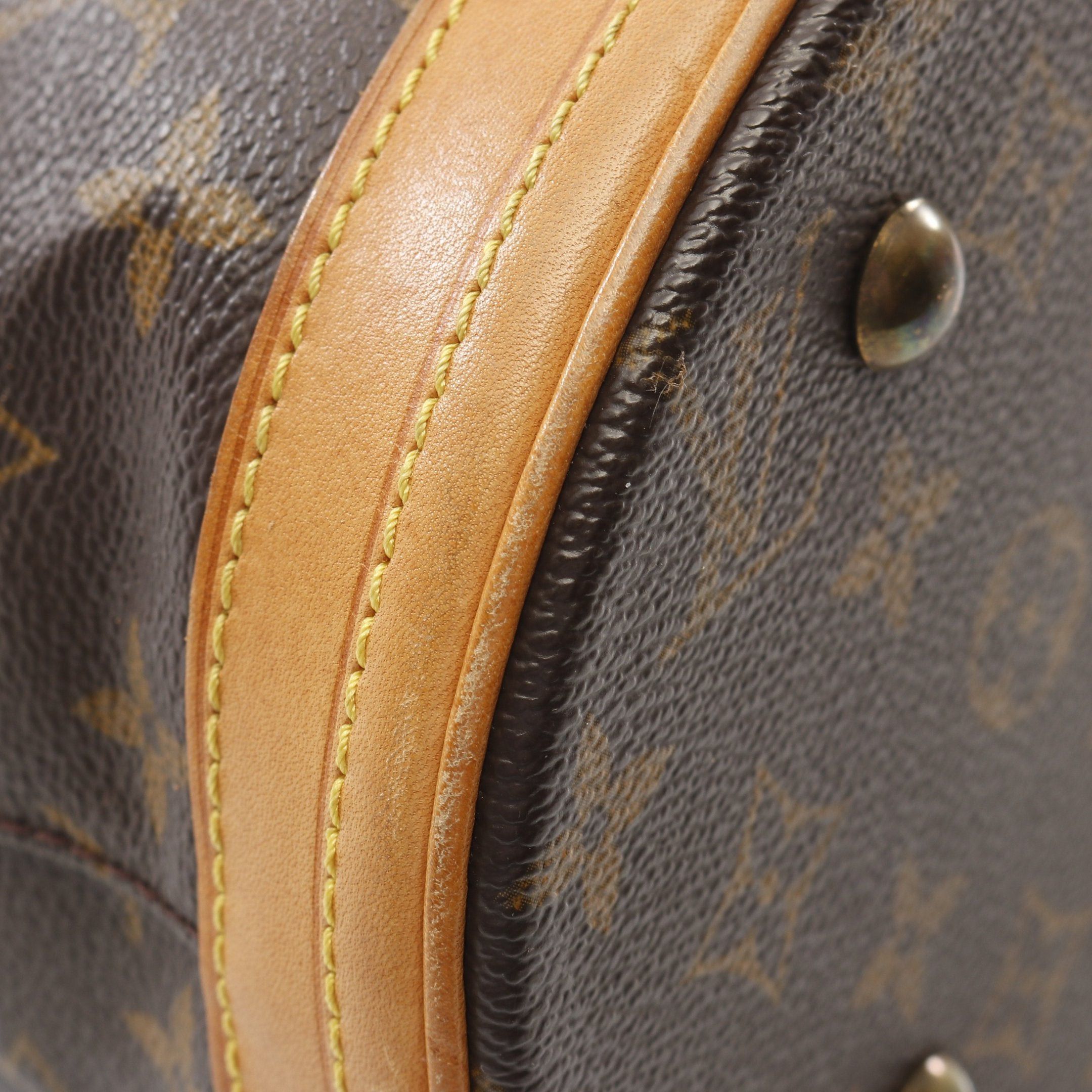 Louis Vuitton Louis Vuitton Bucket Pm Monogram Handbag Leather Brown Size ONE SIZE - 10 Thumbnail