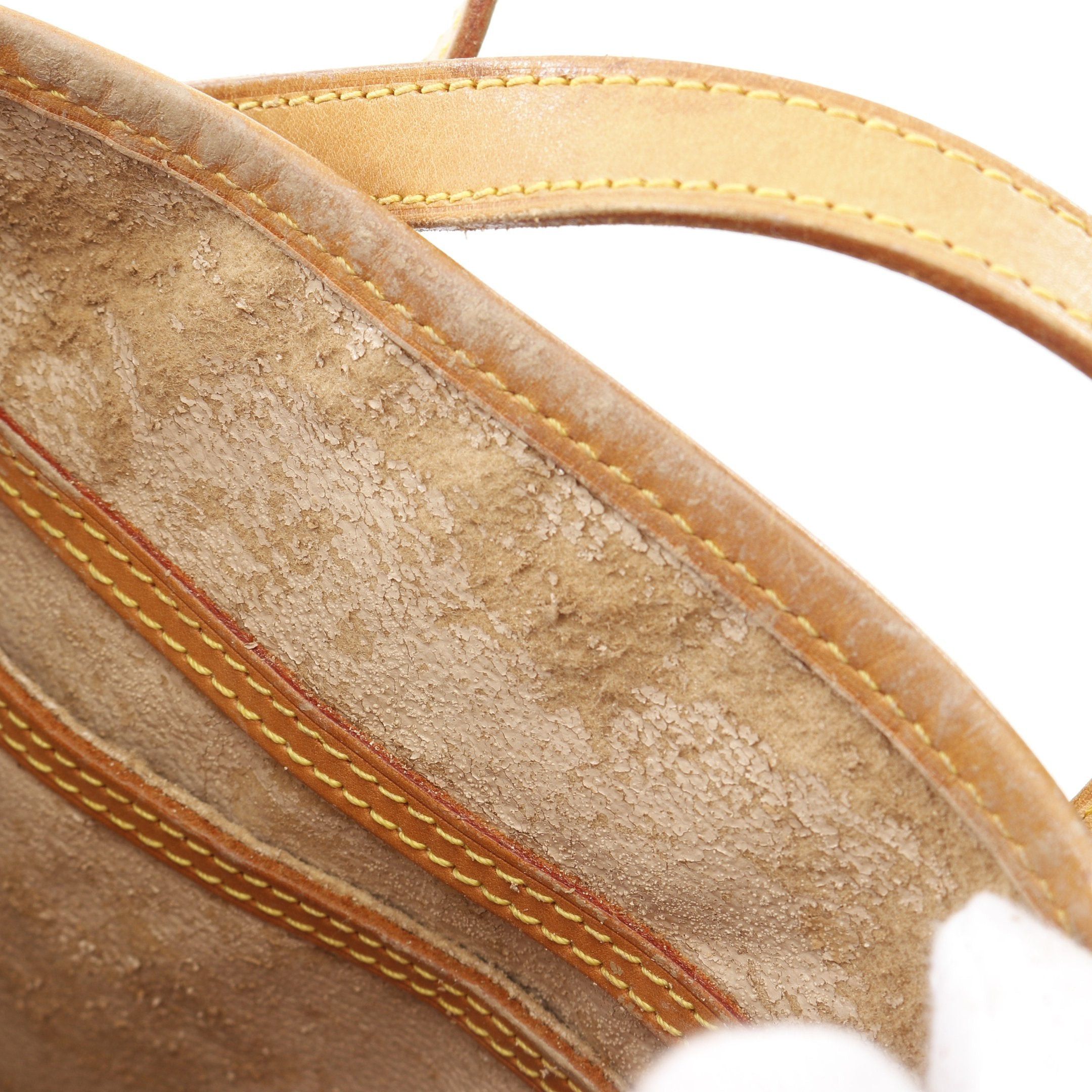 Louis Vuitton Louis Vuitton Bucket Pm Monogram Handbag Leather Brown Size ONE SIZE - 6 Thumbnail