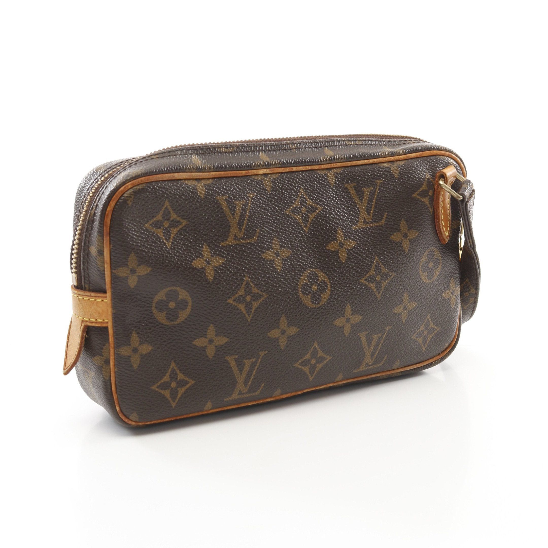Louis Vuitton Louis Vuitton Marly Monogram Shoulder Bag Leather Brown Size ONE SIZE - 2 Thumbnail