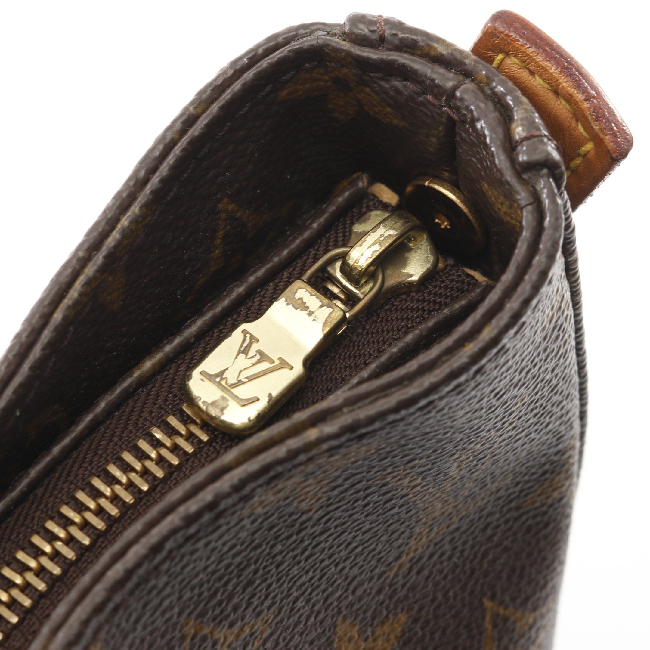 Louis Vuitton Louis Vuitton Looping Gm Monogram Shoulder Bag Leather Brown Size ONE SIZE - 10 Thumbnail