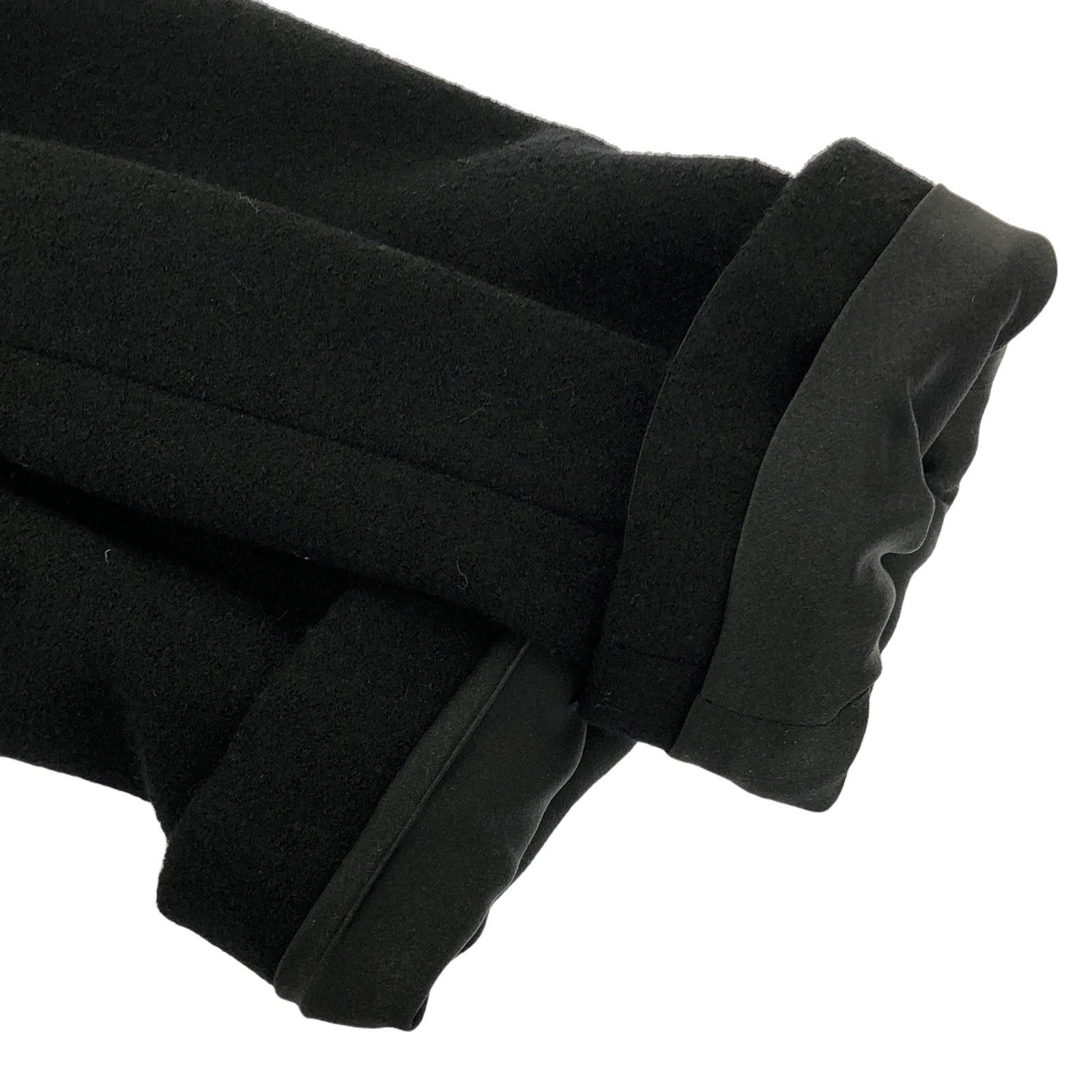 Chanel Chanel Coat Wool Black Size ONE SIZE - 11 Thumbnail
