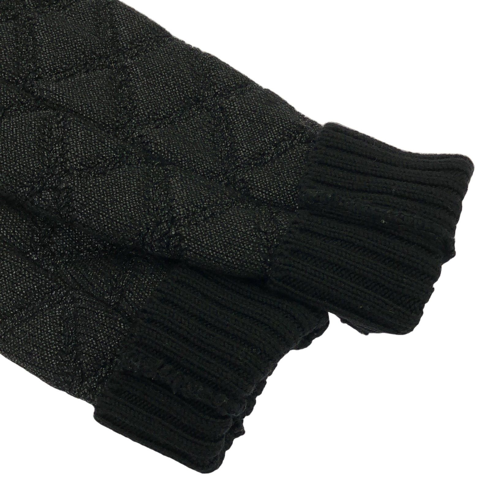 Chanel Chanel Jacket Wool Black Size ONE SIZE - 11 Thumbnail
