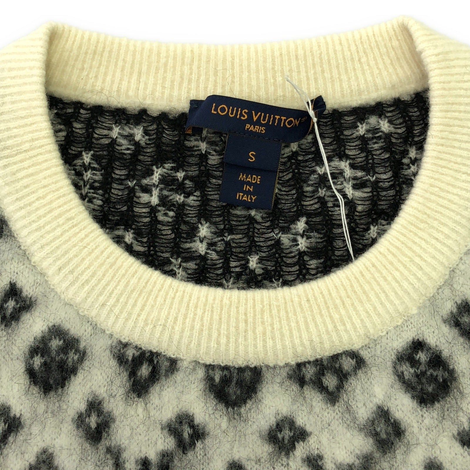 Louis Vuitton Louis Vuitton Knit Wool Gray Size ONE SIZE - 9 Thumbnail