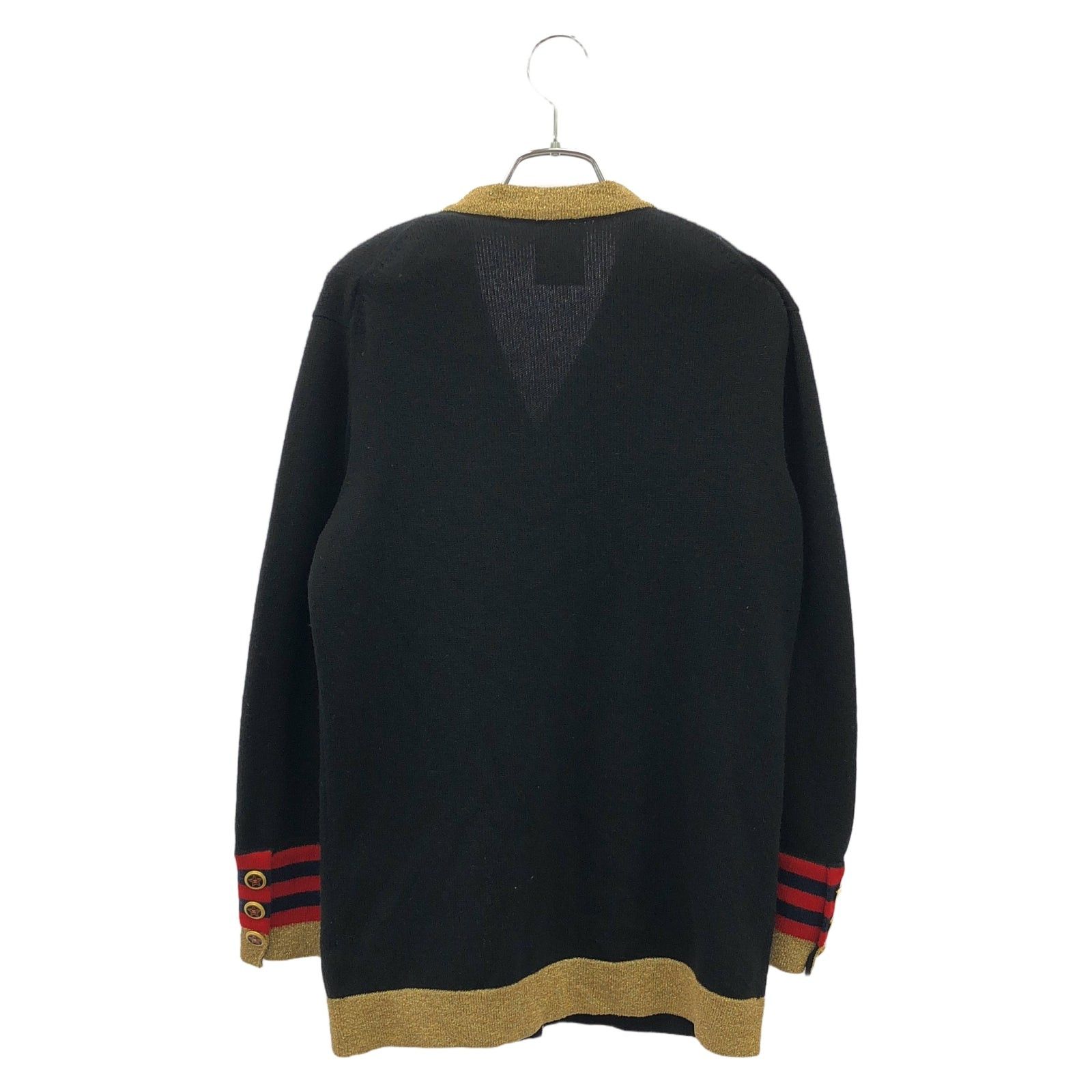 Chanel Chanel Cardigan Cashmere Black Size ONE SIZE - 2 Thumbnail