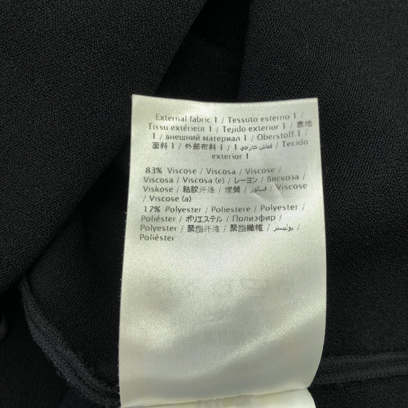 Valentino Valentino One Piece Rayon Black Size ONE SIZE - 7 Thumbnail