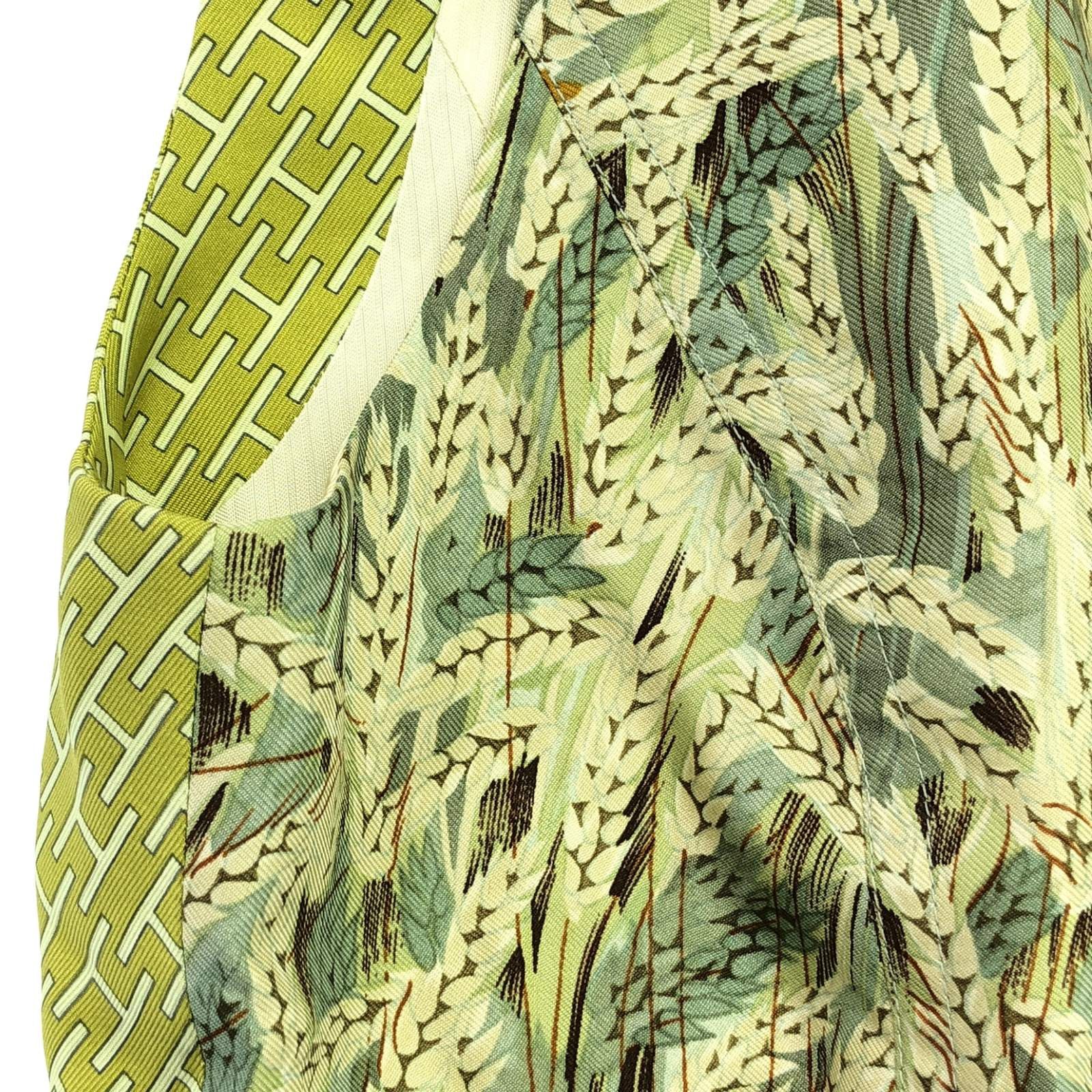 Hermes Hermes Vest Silk Green Size ONE SIZE - 8 Thumbnail
