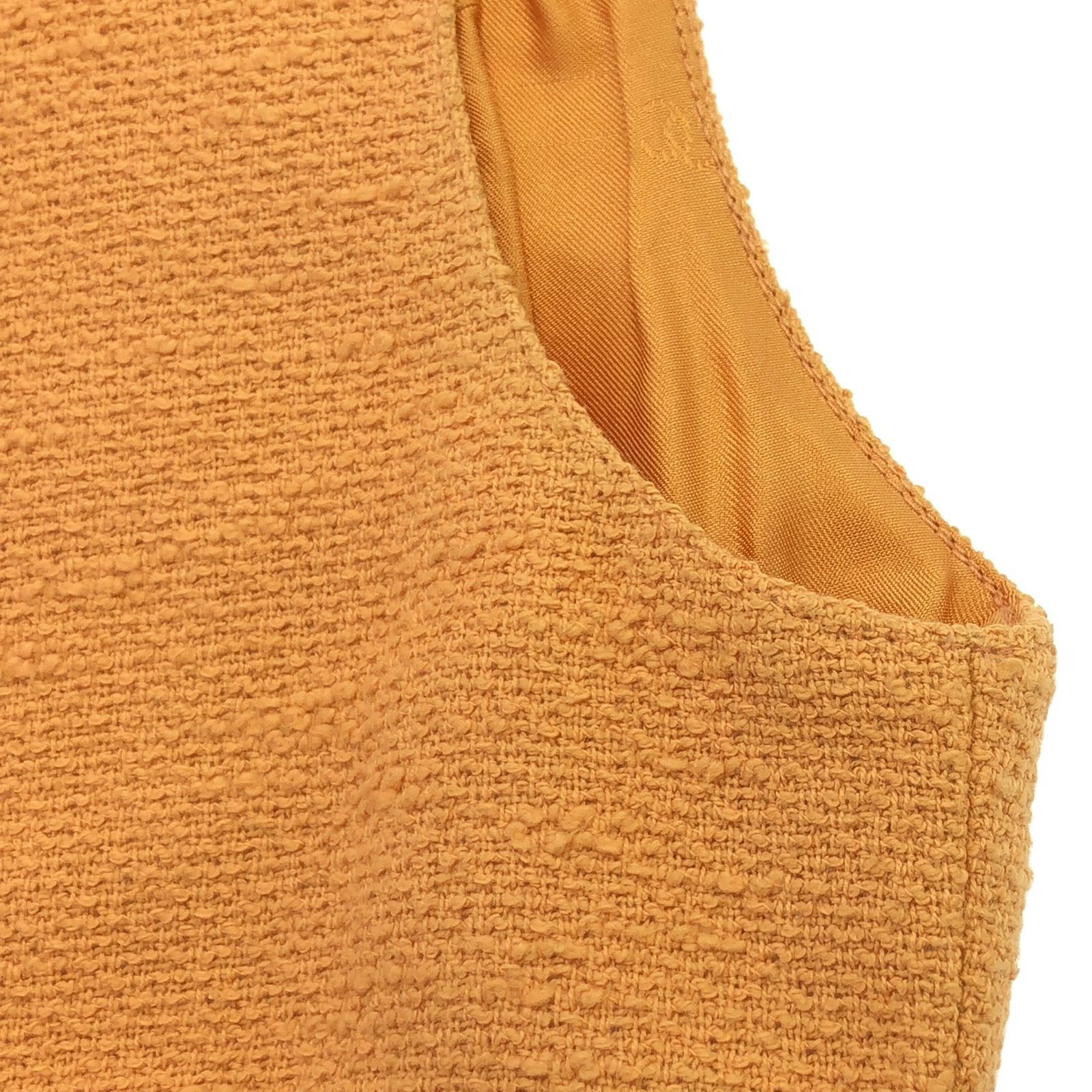 Chanel Chanel One Piece Silk Orange Size ONE SIZE - 7 Thumbnail