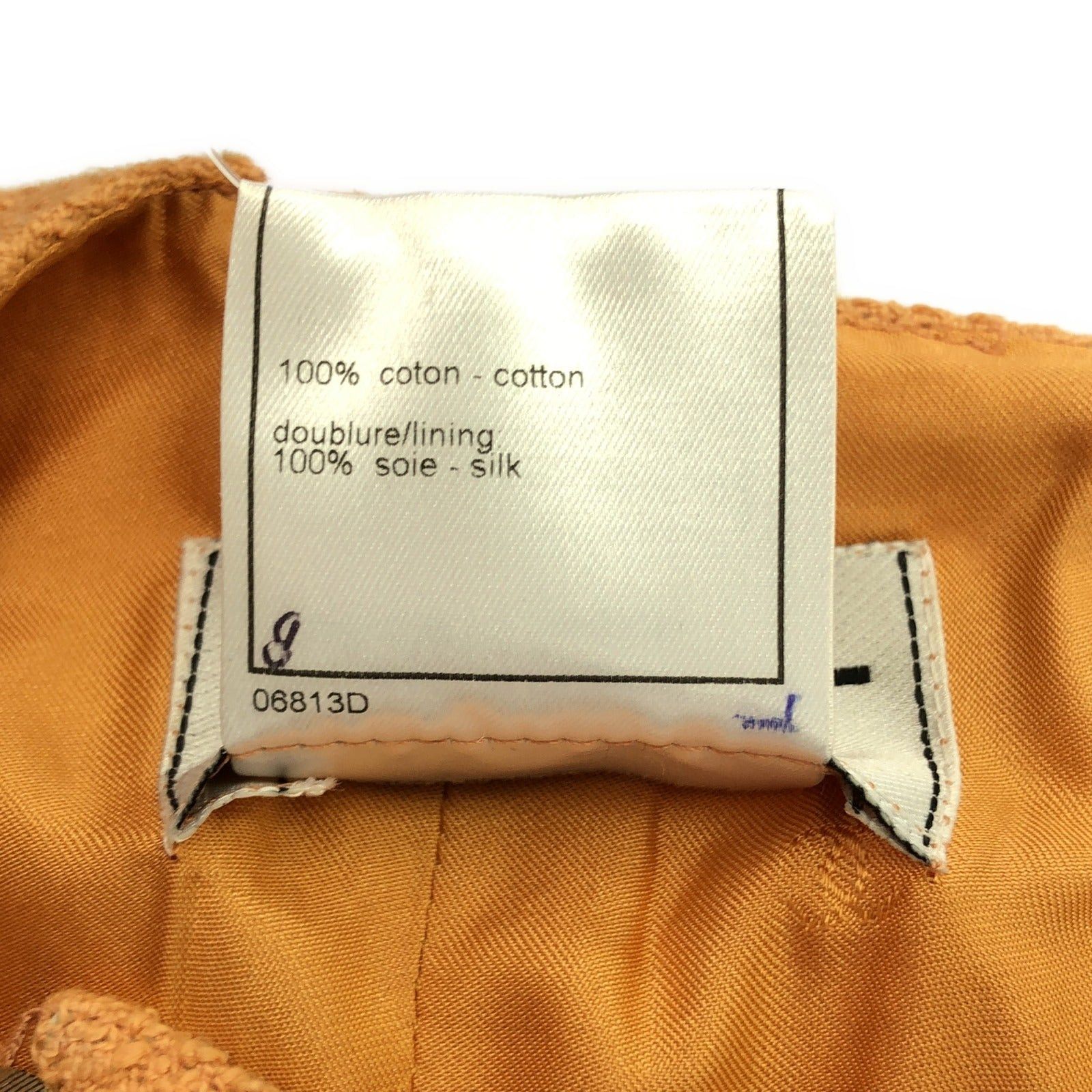 Chanel Chanel One Piece Silk Orange Size ONE SIZE - 6 Thumbnail