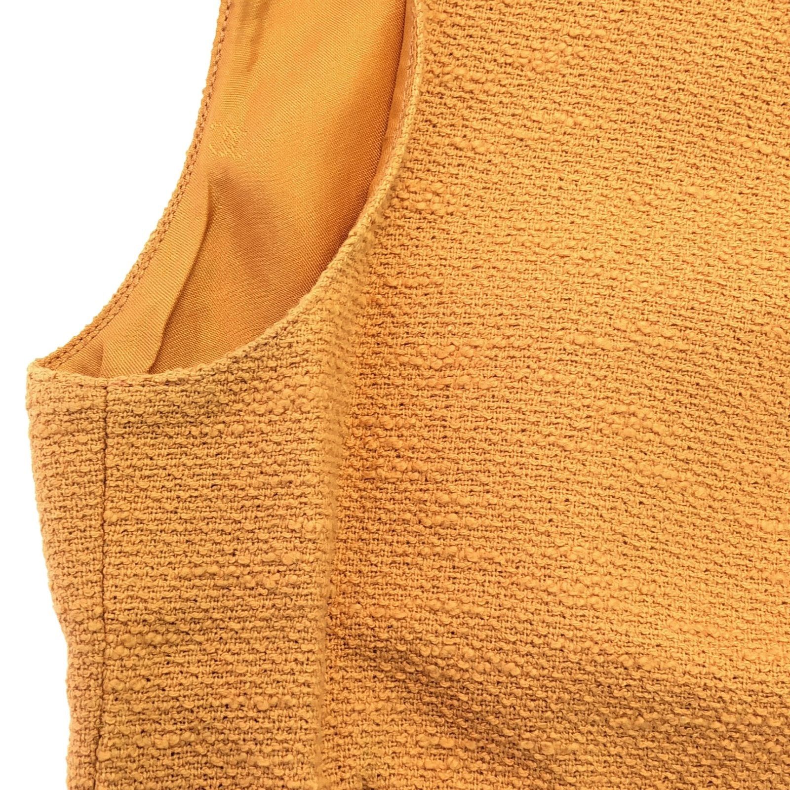 Chanel Chanel One Piece Silk Orange Size ONE SIZE - 8 Thumbnail