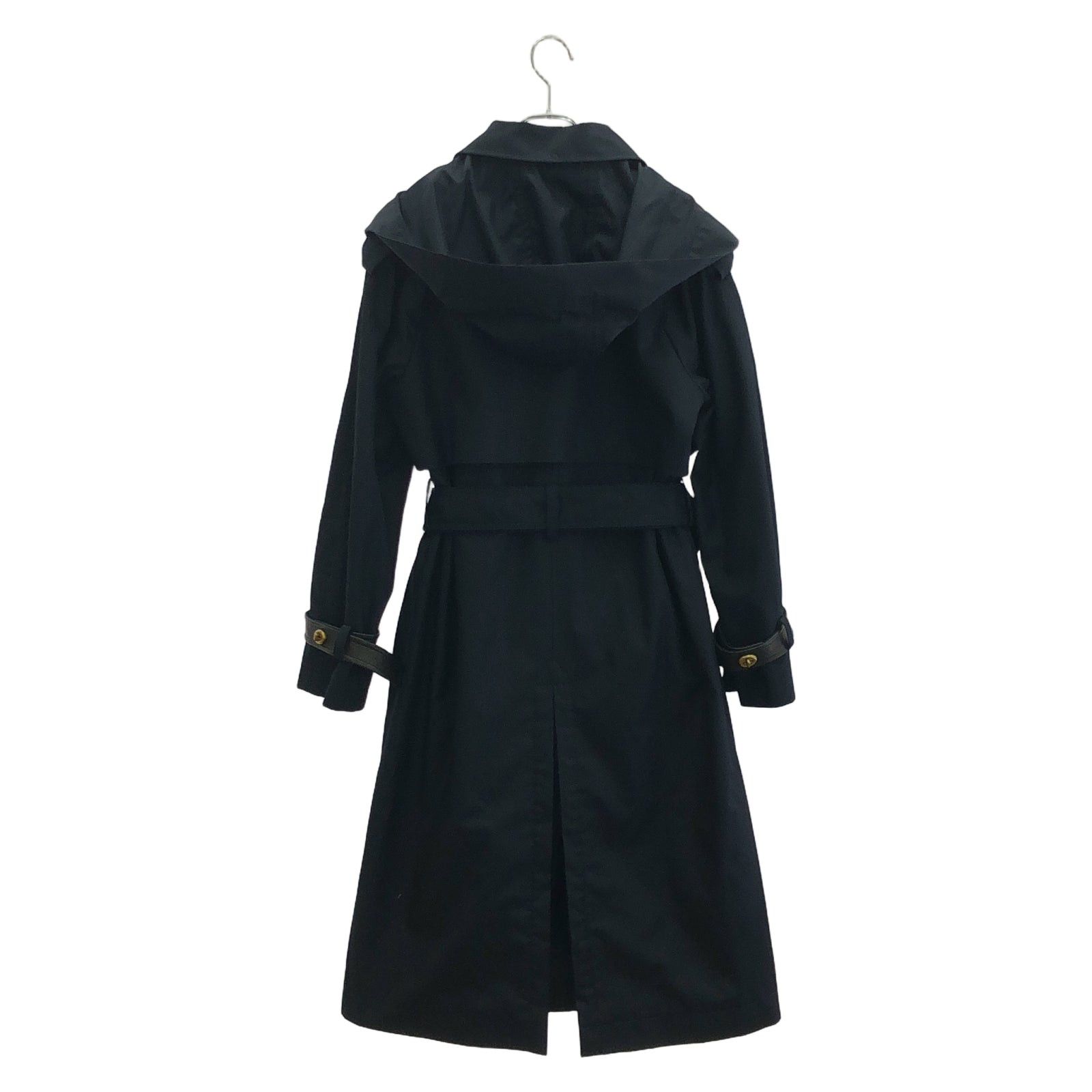 Coach Coach Trench Coat Cotton Navy Size ONE SIZE - 2 Thumbnail