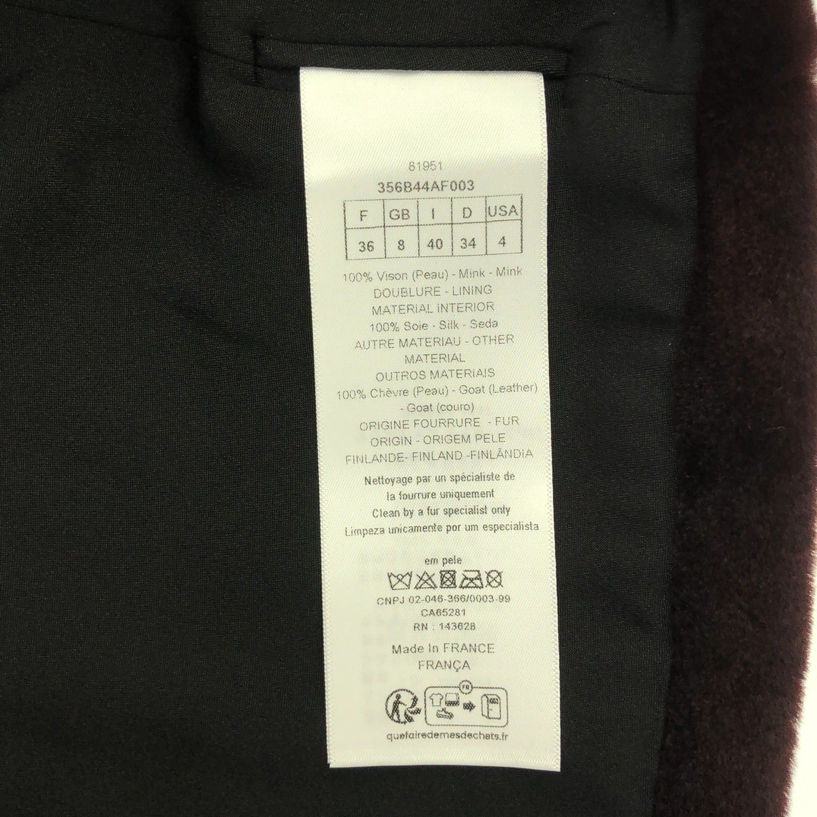 Dior Dior Bolero Vest Others Bordeaux Size ONE SIZE - 5 Thumbnail