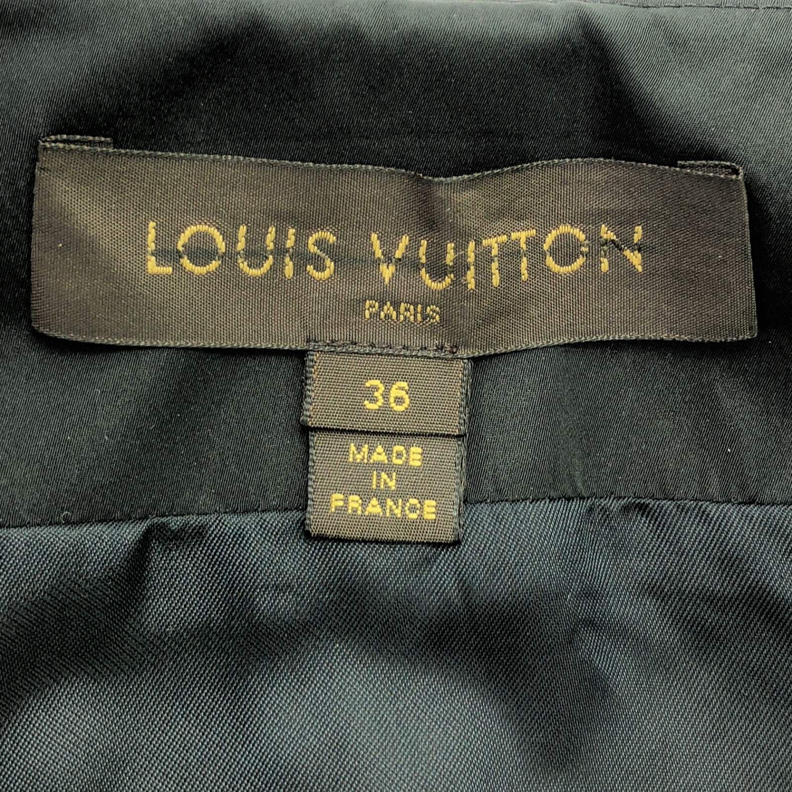 Louis Vuitton Louis Vuitton Jacket Cotton Navy Size ONE SIZE - 4 Thumbnail