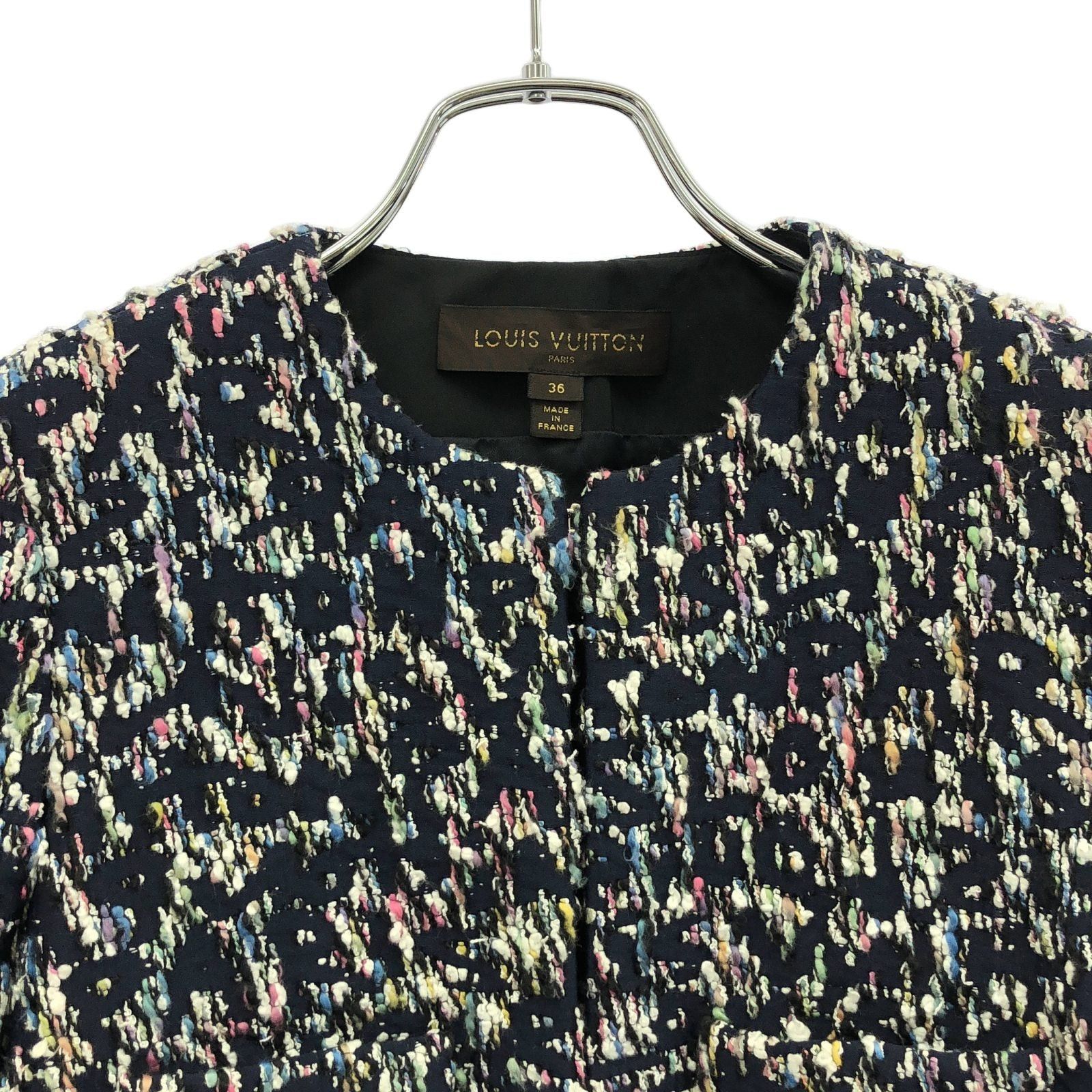 Louis Vuitton Louis Vuitton Jacket Cotton Navy Size ONE SIZE - 2 Thumbnail