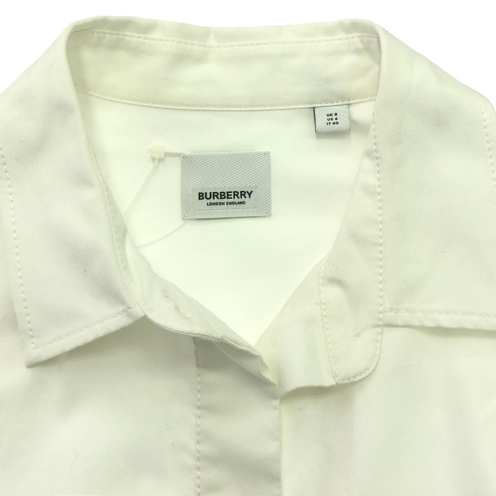 Burberry Burberry Shirt Cotton White Size ONE SIZE - 10 Thumbnail