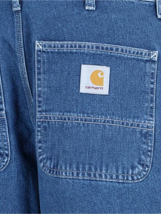 Carhartt Wip CARHARTT WIP Men Denim Pants I022947 0106 Blue Size US 30 / EU 46 - 4 Thumbnail