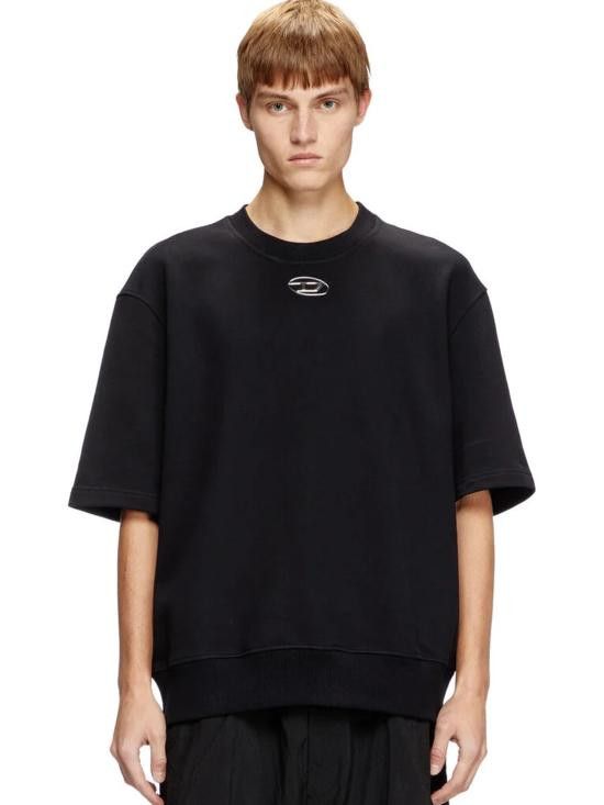 Diesel DIESEL Men Hoodies A11580 0BMBJ 9XX Black Size US L / EU 52-54 / 3 - 3 Thumbnail
