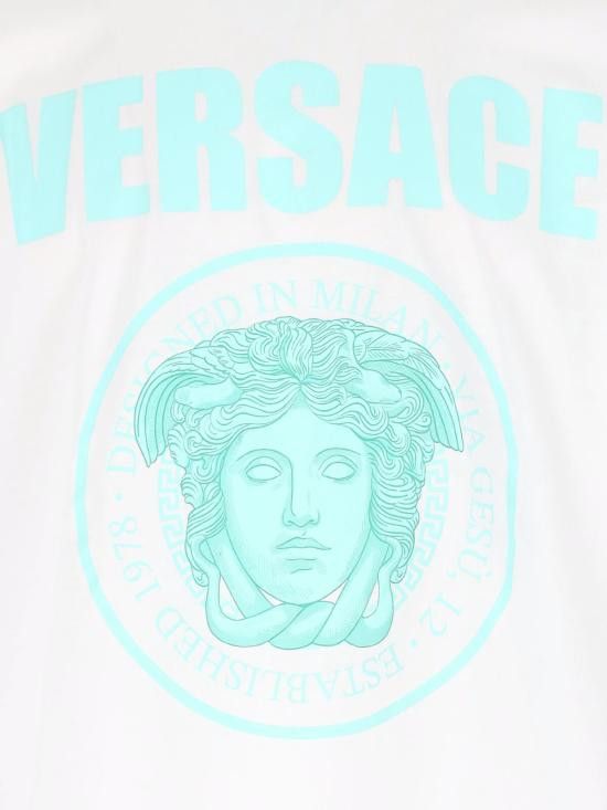 Versace VERSACE Men T-Shirts 1013302 1A15083 1W000 White Size US S / EU 44-46 / 1 - 3 Thumbnail