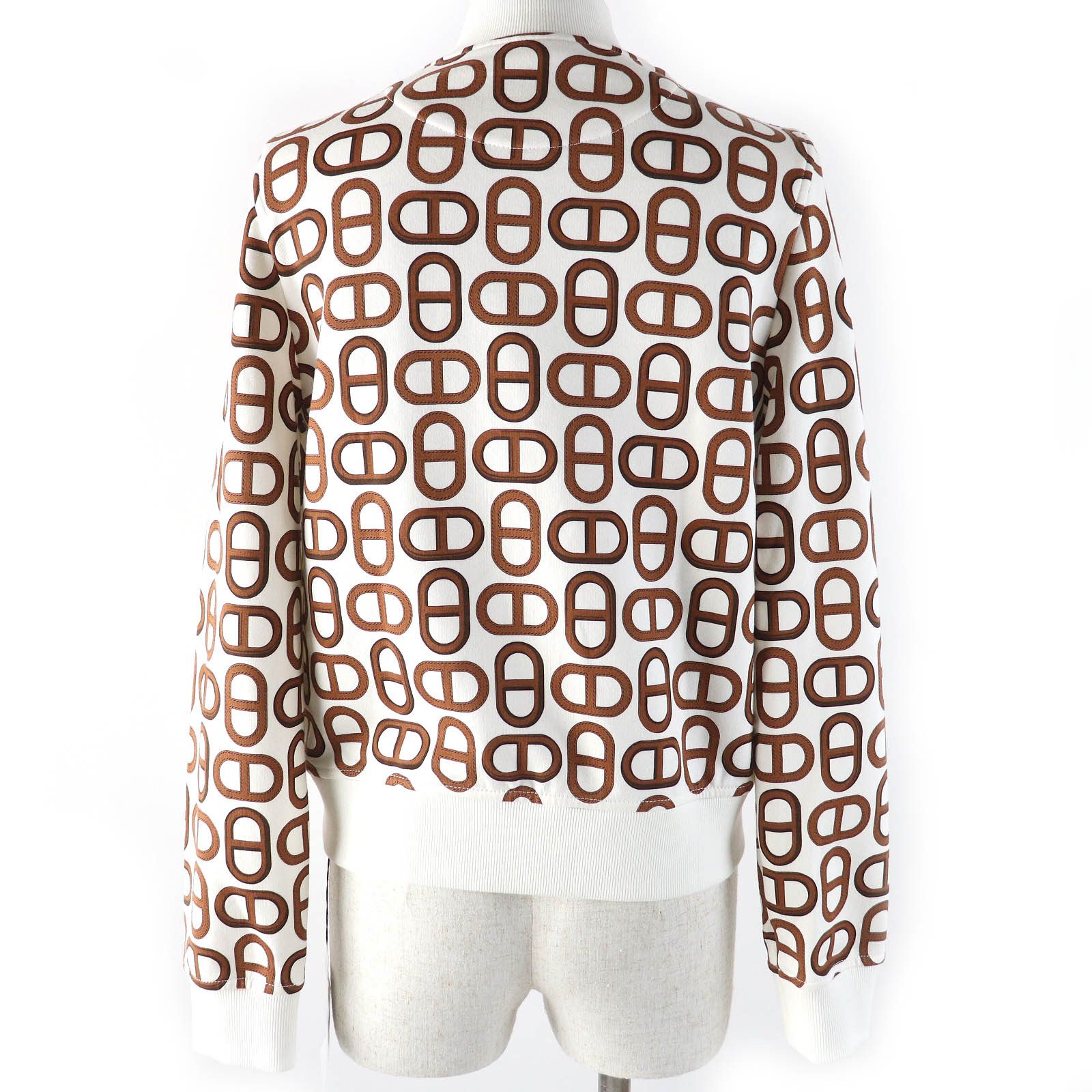 Hermes Hermes Hermes Teddy Blouson Cotton Jacket Cotton Outerwear Size ONE SIZE - 3 Thumbnail