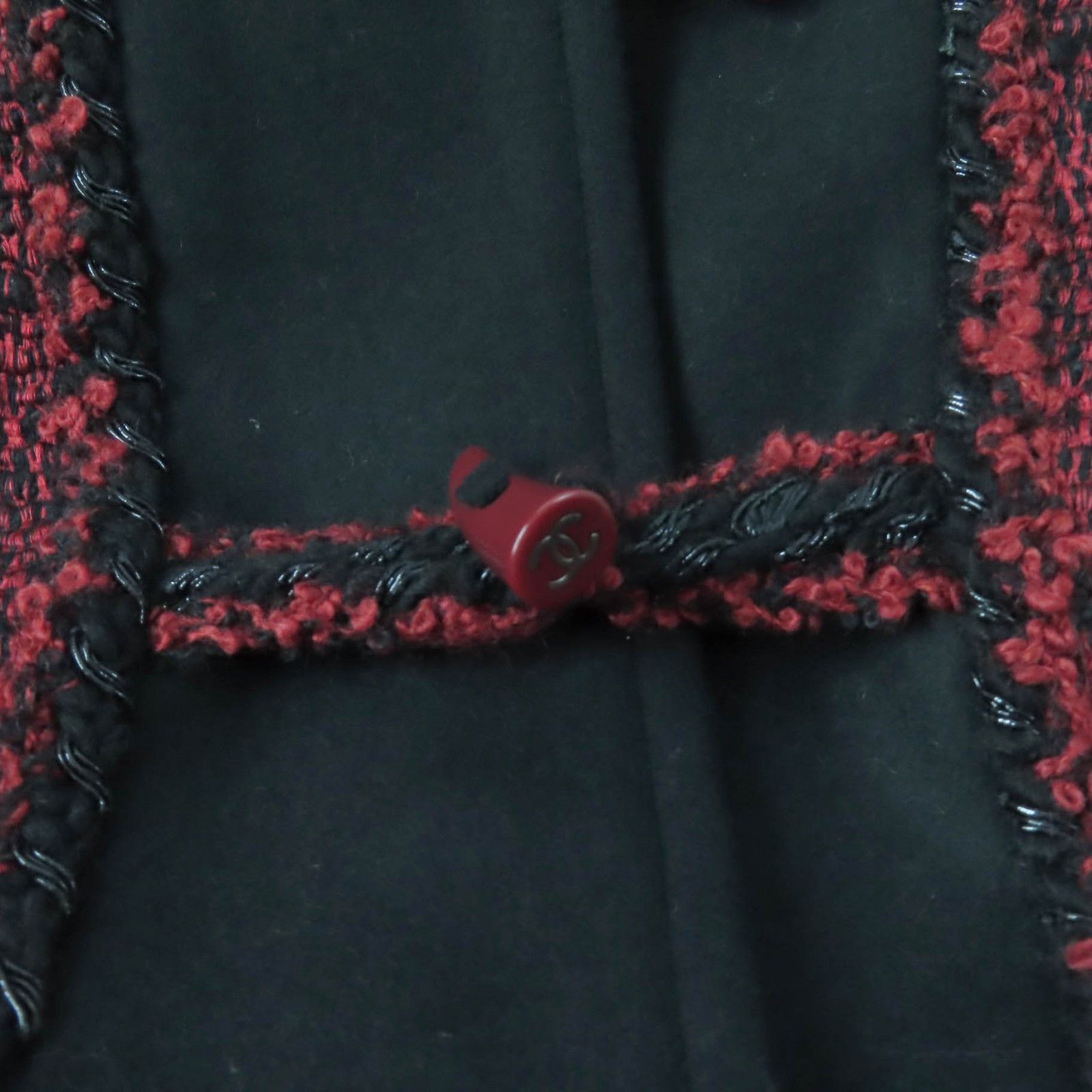 Chanel Chanel Chanel P42310W05008 Wool Acrylic Silk Blend Tweed Coat Others Outerwear P42310W05008 Size ONE SIZE - 7 Thumbnail