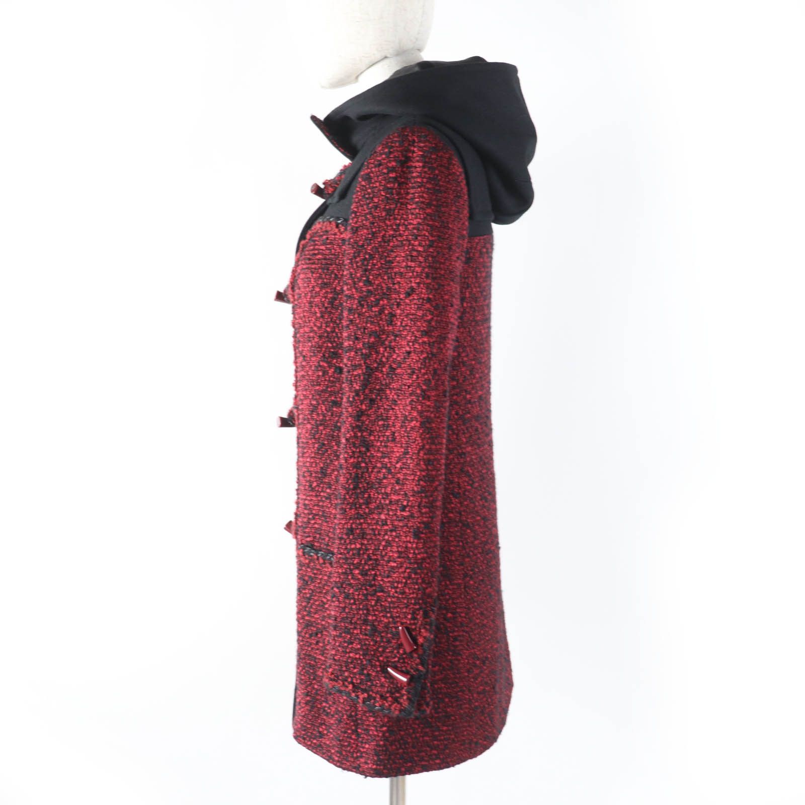 Chanel Chanel Chanel P42310W05008 Wool Acrylic Silk Blend Tweed Coat Others Outerwear P42310W05008 Size ONE SIZE - 2 Thumbnail