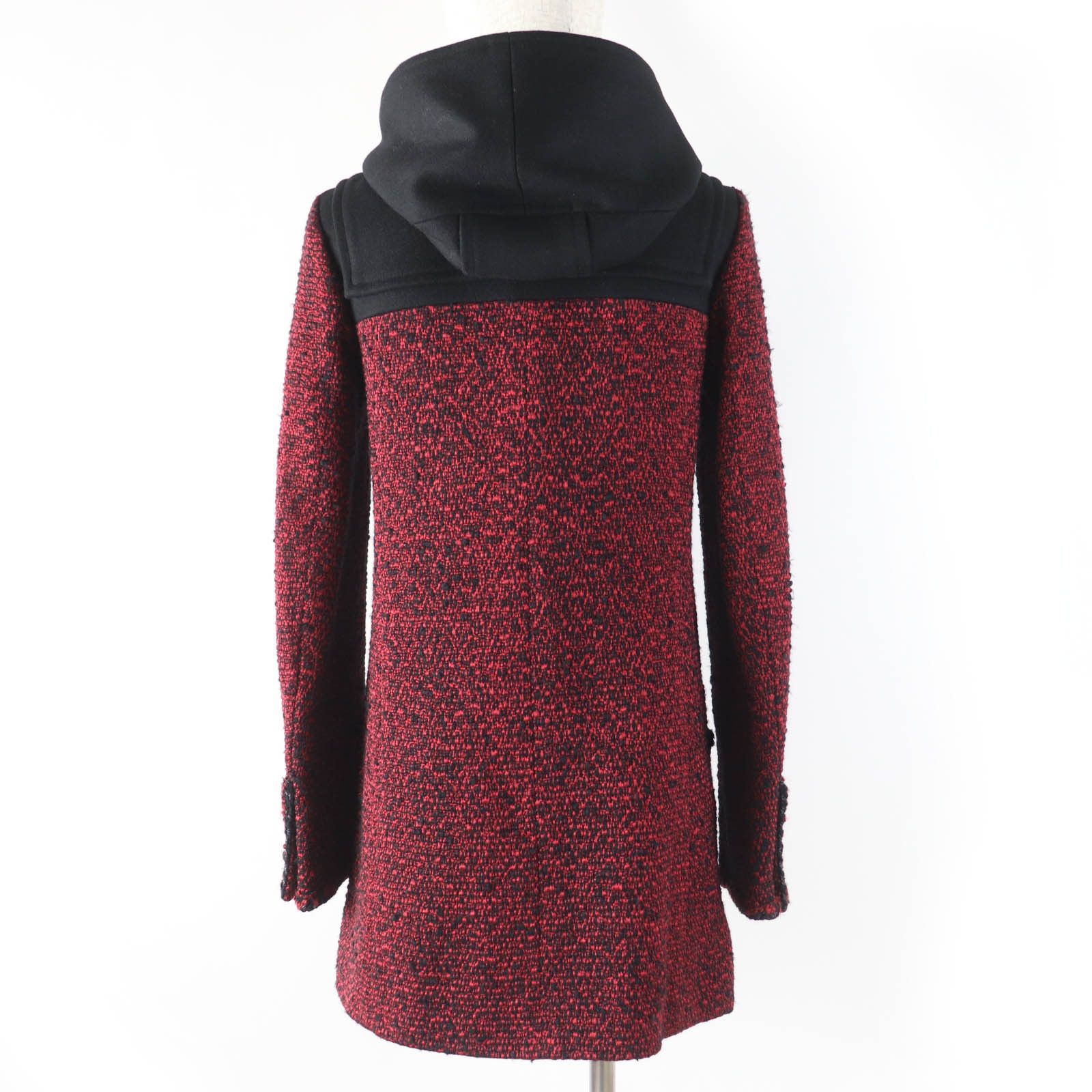 Chanel Chanel Chanel P42310W05008 Wool Acrylic Silk Blend Tweed Coat Others Outerwear P42310W05008 Size ONE SIZE - 3 Thumbnail