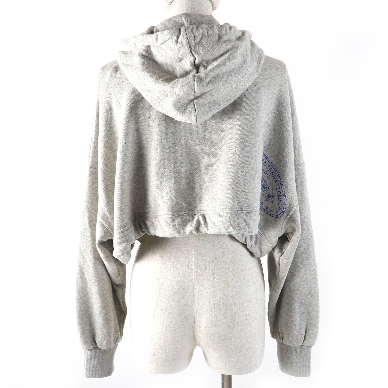 Louis Vuitton Louis Vuitton Louis Vuitton Flight mode Travel Stamp Crop Hoodie Cotton Hoodie Cotton Sweatshirts & Hoodies Size ONE SIZE - 3 Thumbnail