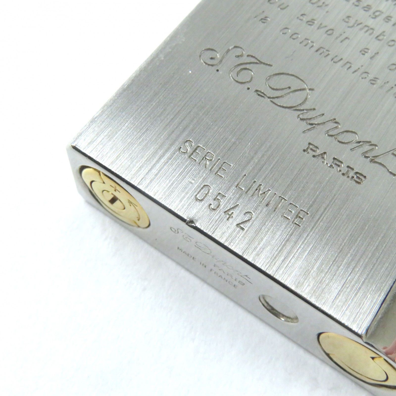 Other Other Dupont Gatsby Mercure Limited Edition Lighter Metal Lighter Size ONE SIZE - 8 Thumbnail