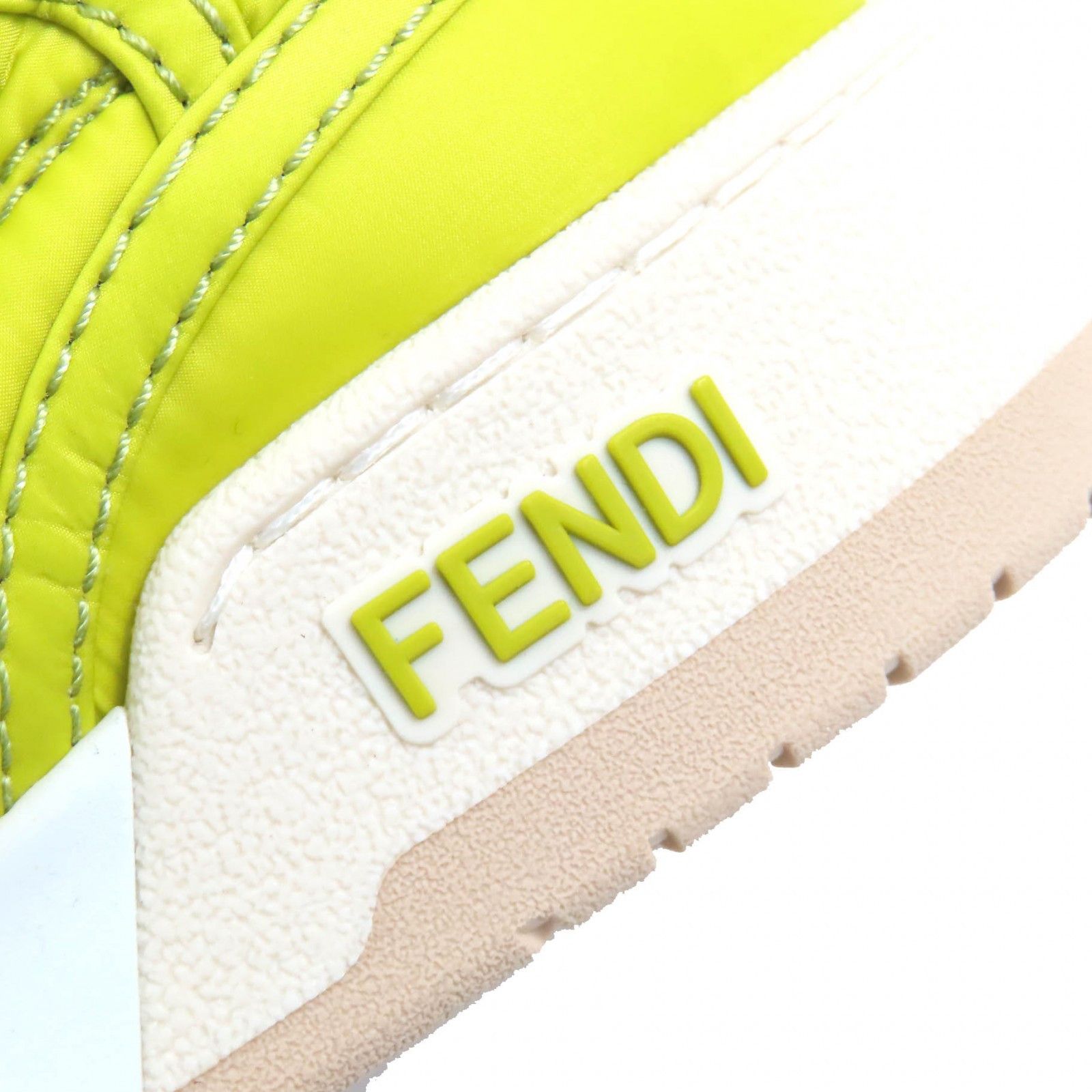 Fendi Fendi Fendi Baguette pocket Nylon Leather High Cut Sneakers Leather Shoes 8E8380 DUTY FREE for USA Size ONE SIZE - 11 Thumbnail