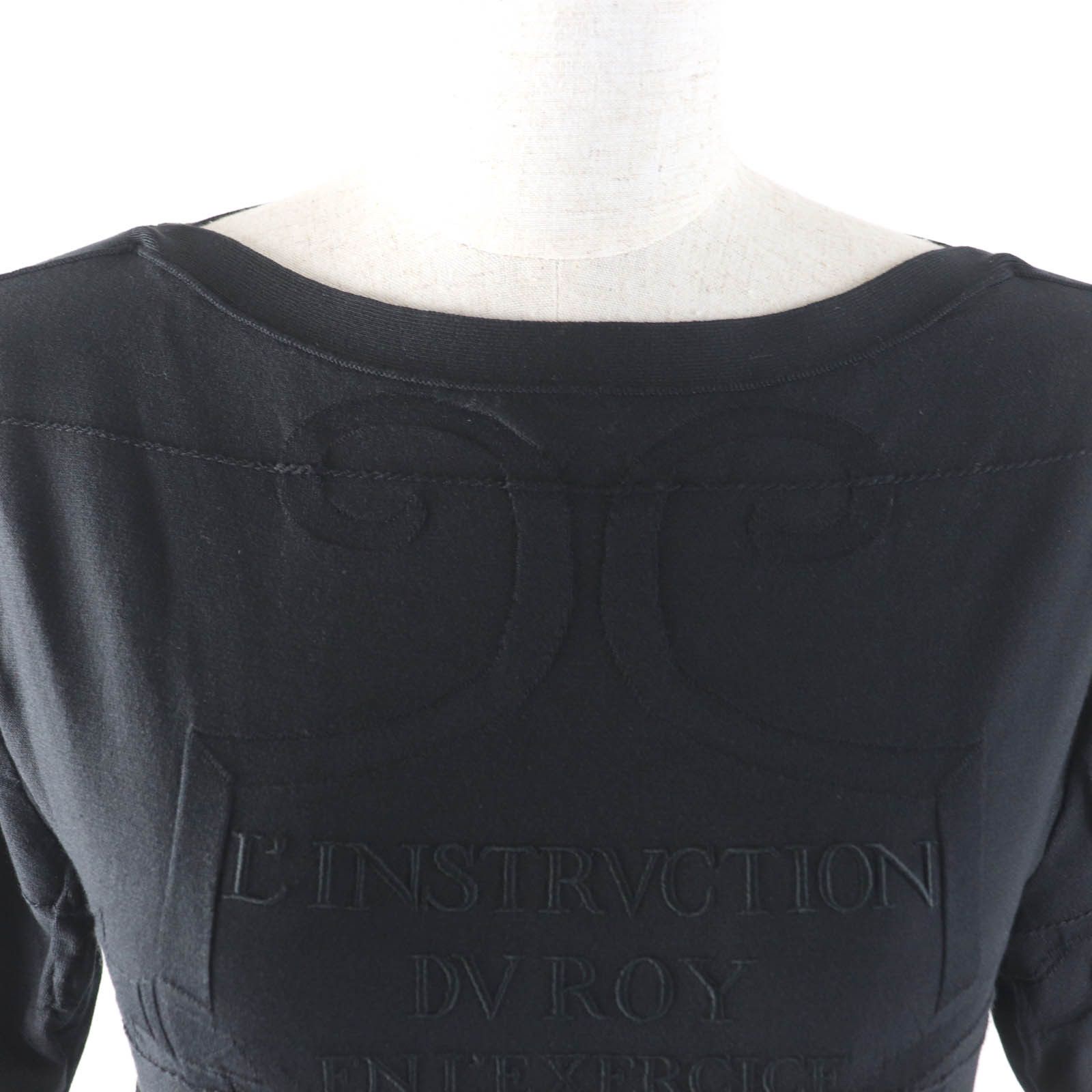 Hermes Hermes Hermes L INSTRVCTION DV ROY Imperial Studies Silk Cotton Knit Top Cotton Tops Size ONE SIZE - 4 Thumbnail