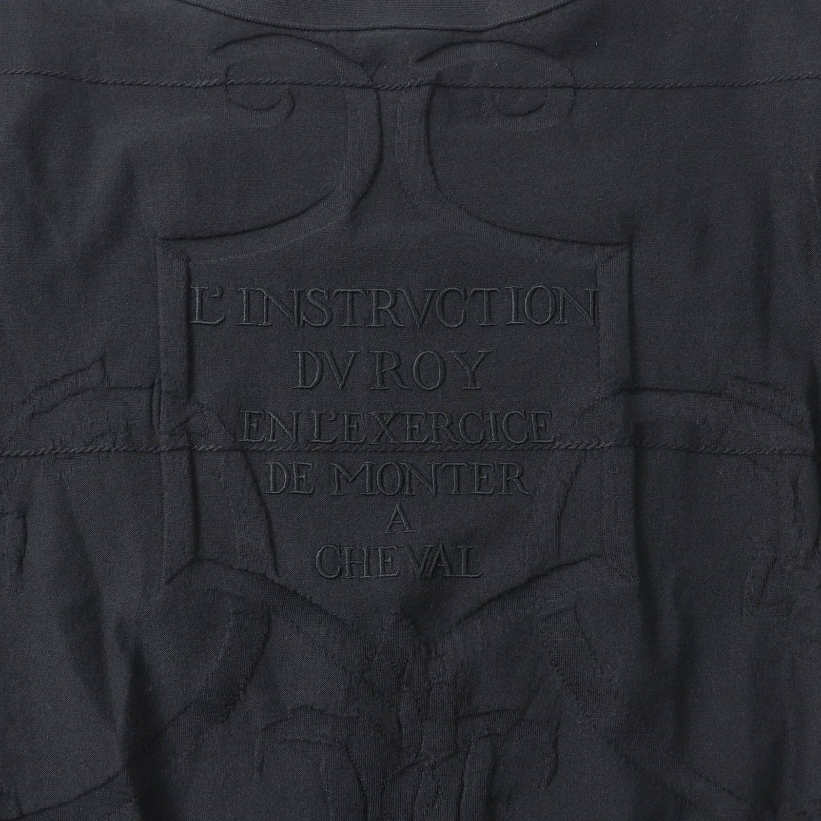 Hermes Hermes Hermes L INSTRVCTION DV ROY Imperial Studies Silk Cotton Knit Top Cotton Tops Size ONE SIZE - 5 Thumbnail