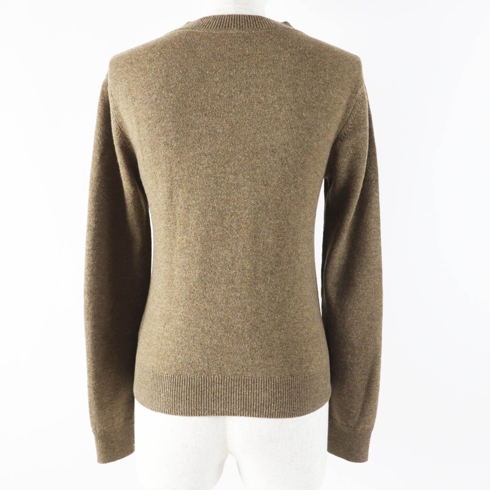 Hermes Hermes Hermes H lift Cashmere Knit Natural Material Tops DUTY FREE for USA Size ONE SIZE - 4 Thumbnail