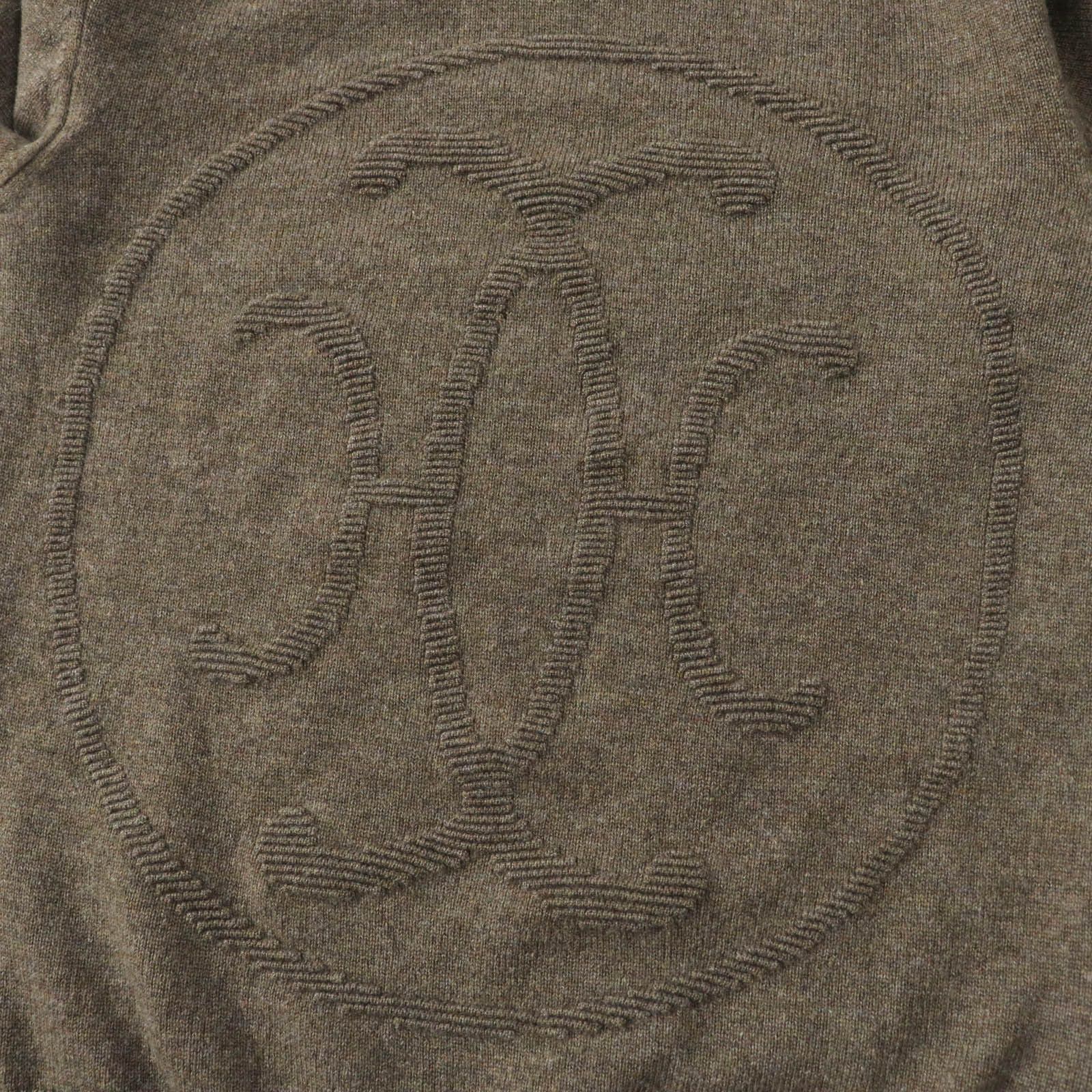 Hermes Hermes Hermes H lift Cashmere Knit Natural Material Tops DUTY FREE for USA Size ONE SIZE - 5 Thumbnail