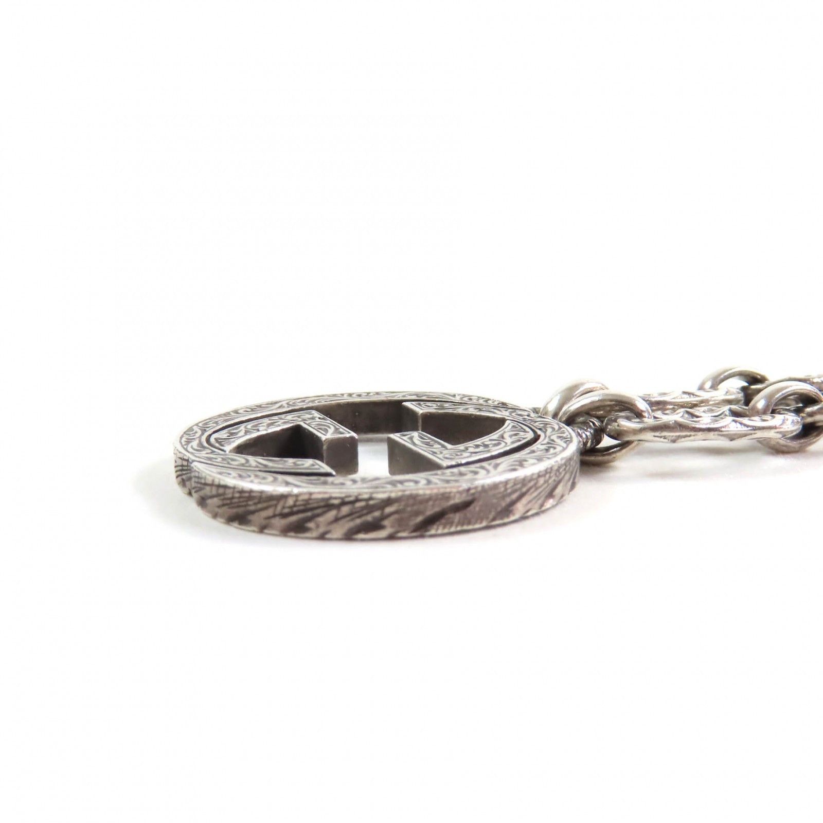 Gucci Gucci Gucci Interlocking G Arabesque AG925 Necklace Metal Necklace 524890 Size ONE SIZE - 6 Thumbnail
