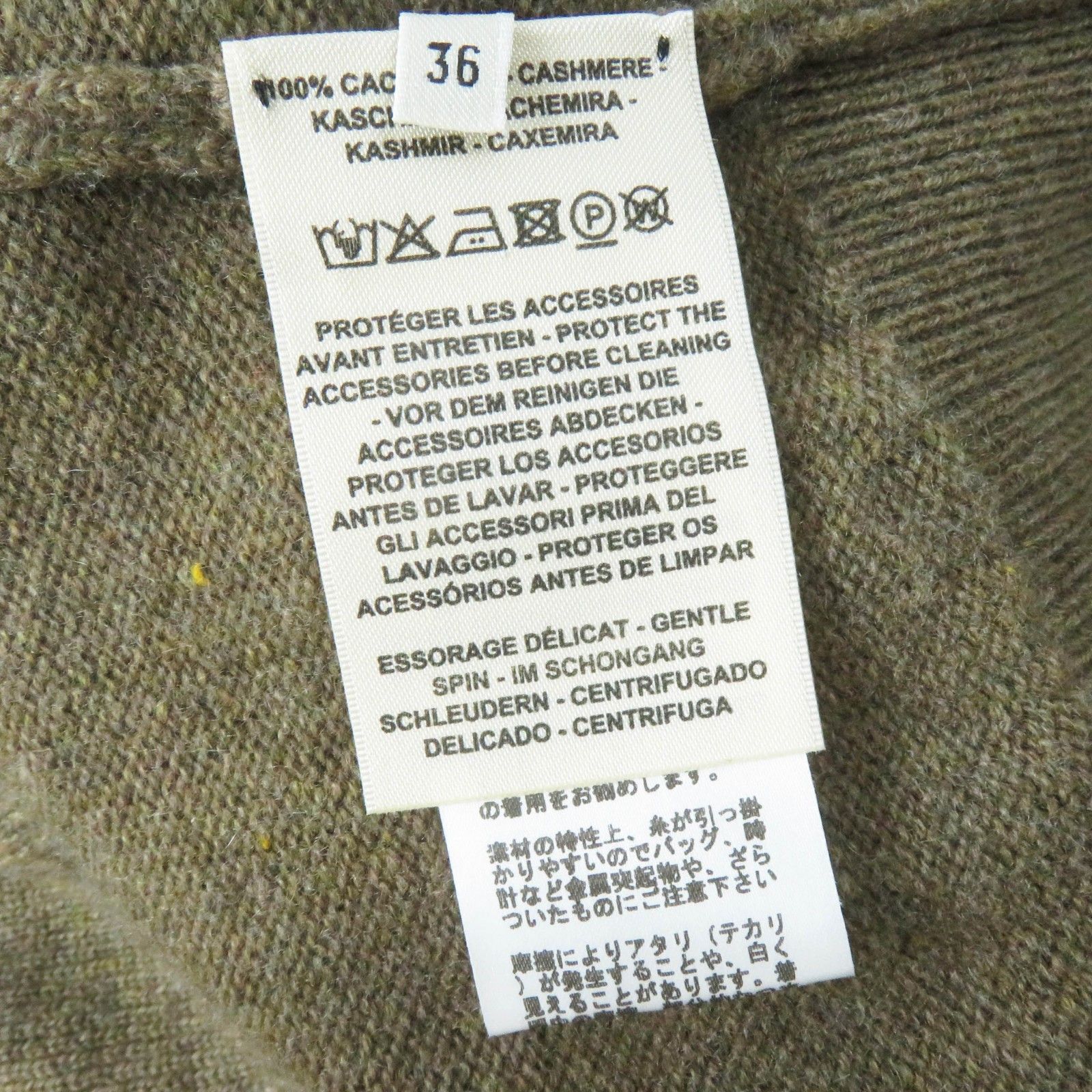 Hermes Hermes Hermes Crew neck Cashmere Knit Others Tops Size ONE SIZE - 7 Thumbnail