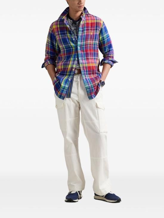 Ralph Lauren RALPH LAUREN Men Long Tops 710968914 001 Blue Size US S / EU 44-46 / 1 - 4 Thumbnail