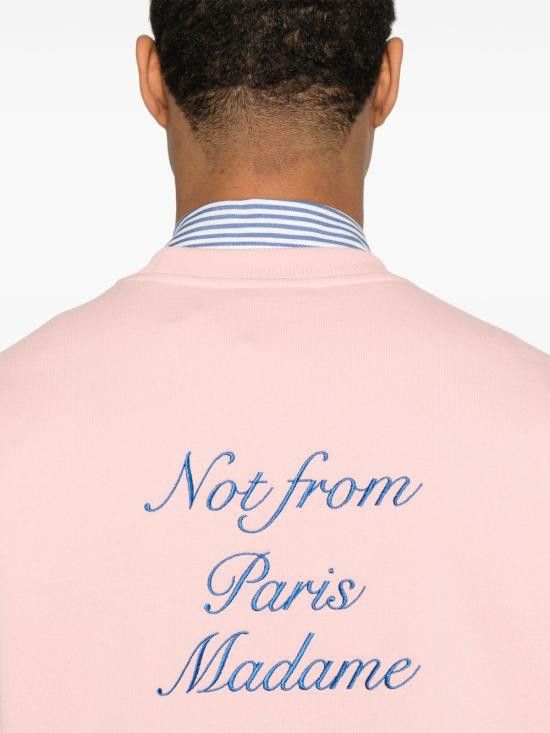 Drole De Monsieur DROLE DE MONSIEUR Men Hoodies GSW157 CO127LIGHTPINK Pink Size US M / EU 48-50 / 2 - 2 Thumbnail