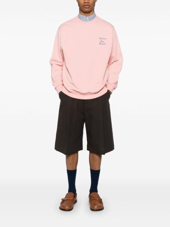 Drole De Monsieur DROLE DE MONSIEUR Men Hoodies GSW157 CO127LIGHTPINK Pink Size US XL / EU 56 / 4 - 4 Thumbnail