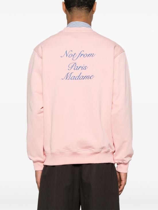 Drole De Monsieur DROLE DE MONSIEUR Men Hoodies GSW157 CO127LIGHTPINK Pink Size US XL / EU 56 / 4 - 5 Thumbnail