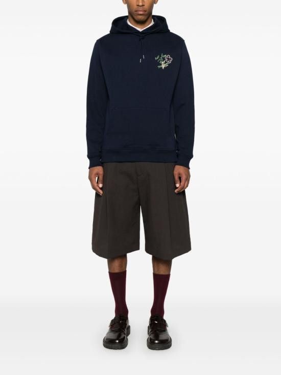 Drole De Monsieur DROLE DE MONSIEUR Men Hoodies GHO150 CO127NAVY Blue Size US XL / EU 56 / 4 - 3 Thumbnail