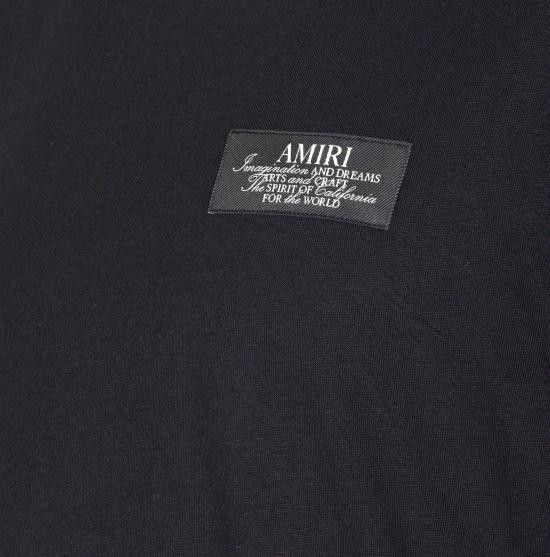 Amiri AMIRI Men T-Shirts JYTE1198 BLACK Black Size US M / EU 48-50 / 2 - 3 Thumbnail